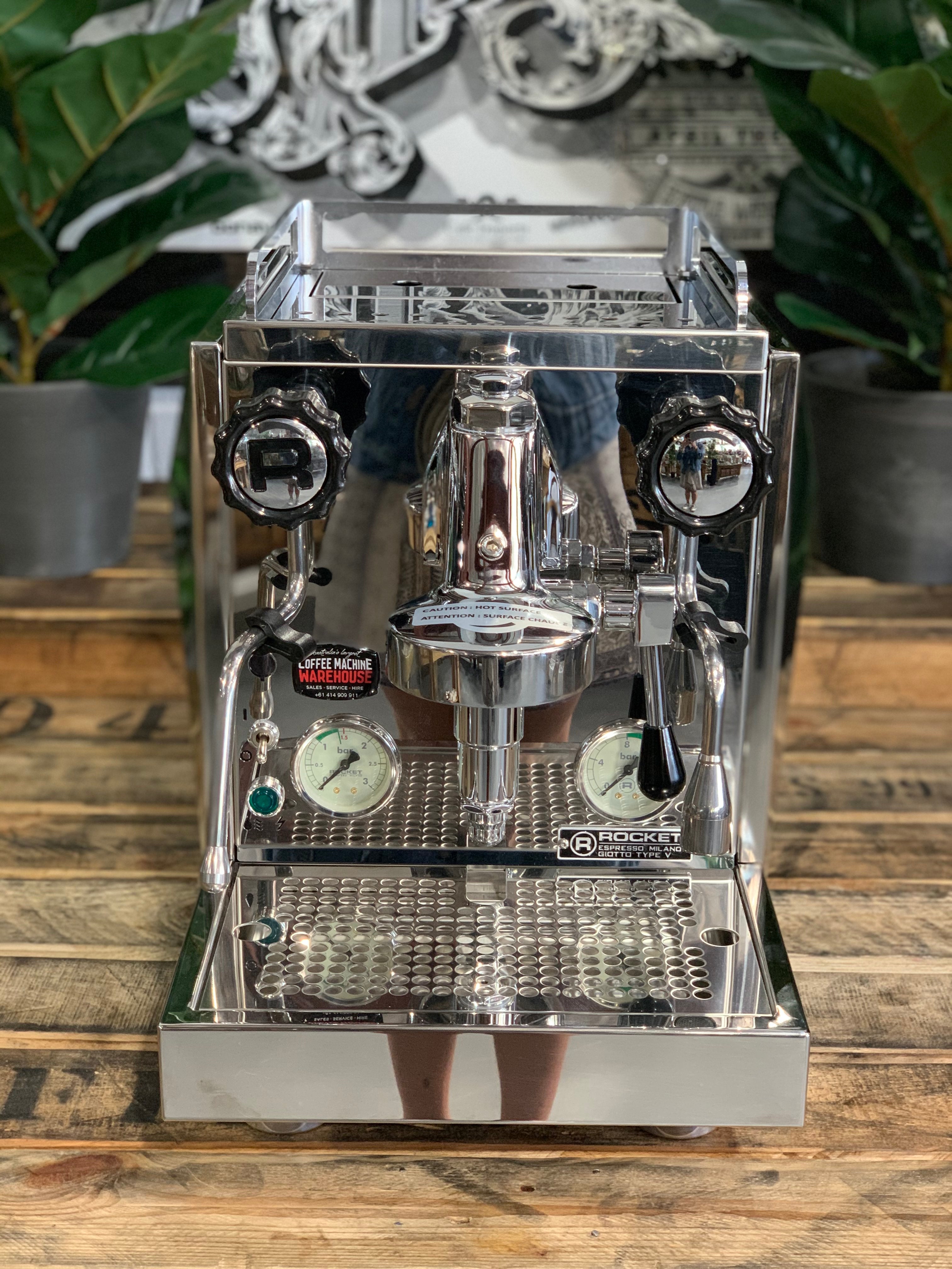 Rocket Giotto Cronometro V 1 Group Coffee Machine Stainless - New