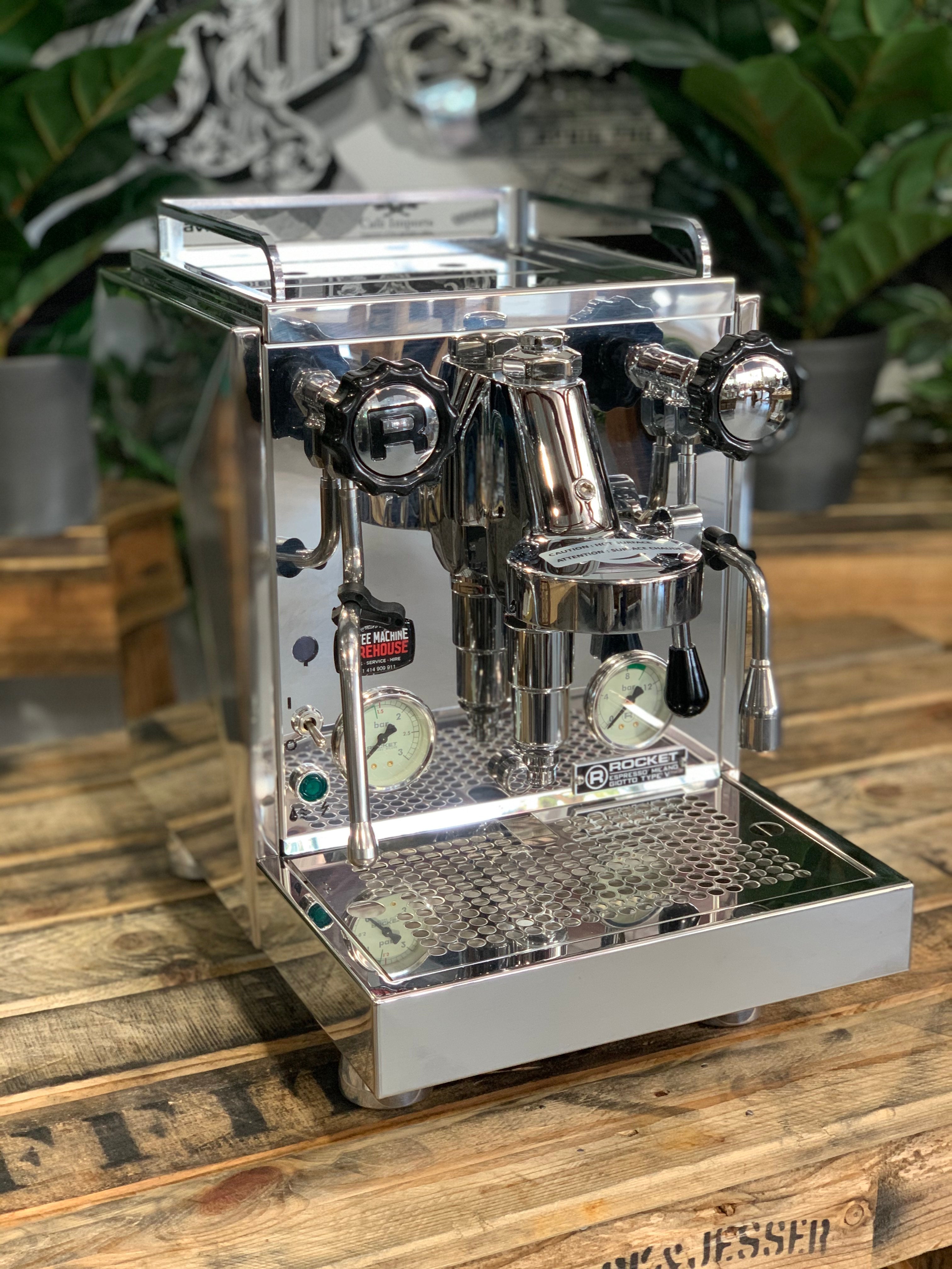 Rocket Giotto Cronometro V 1 Group Coffee Machine Stainless - New