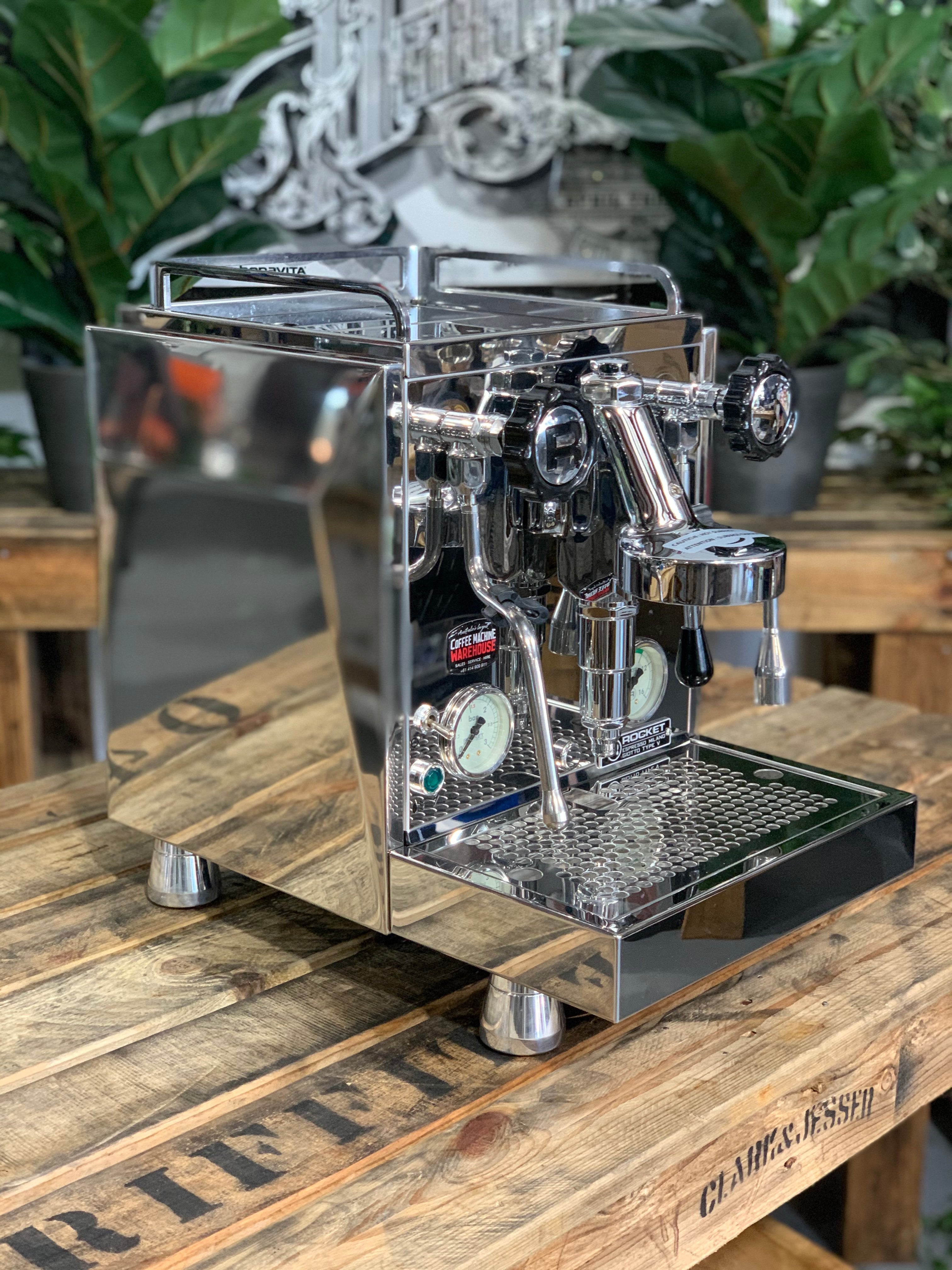 Rocket Giotto Cronometro V 1 Group Coffee Machine Stainless - New