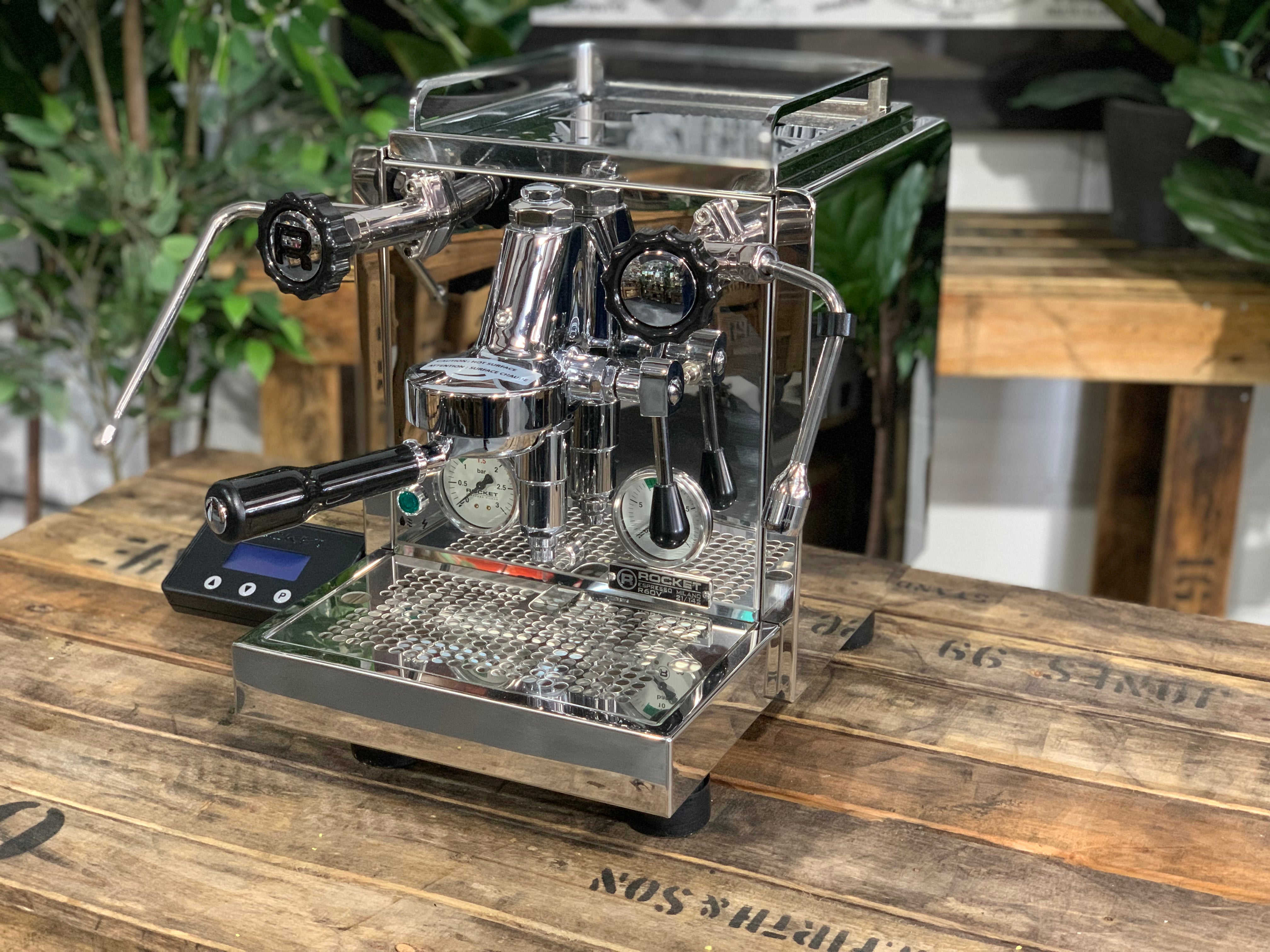 Rocket R60V 1 Group Coffee Machine Stainless Steel - New