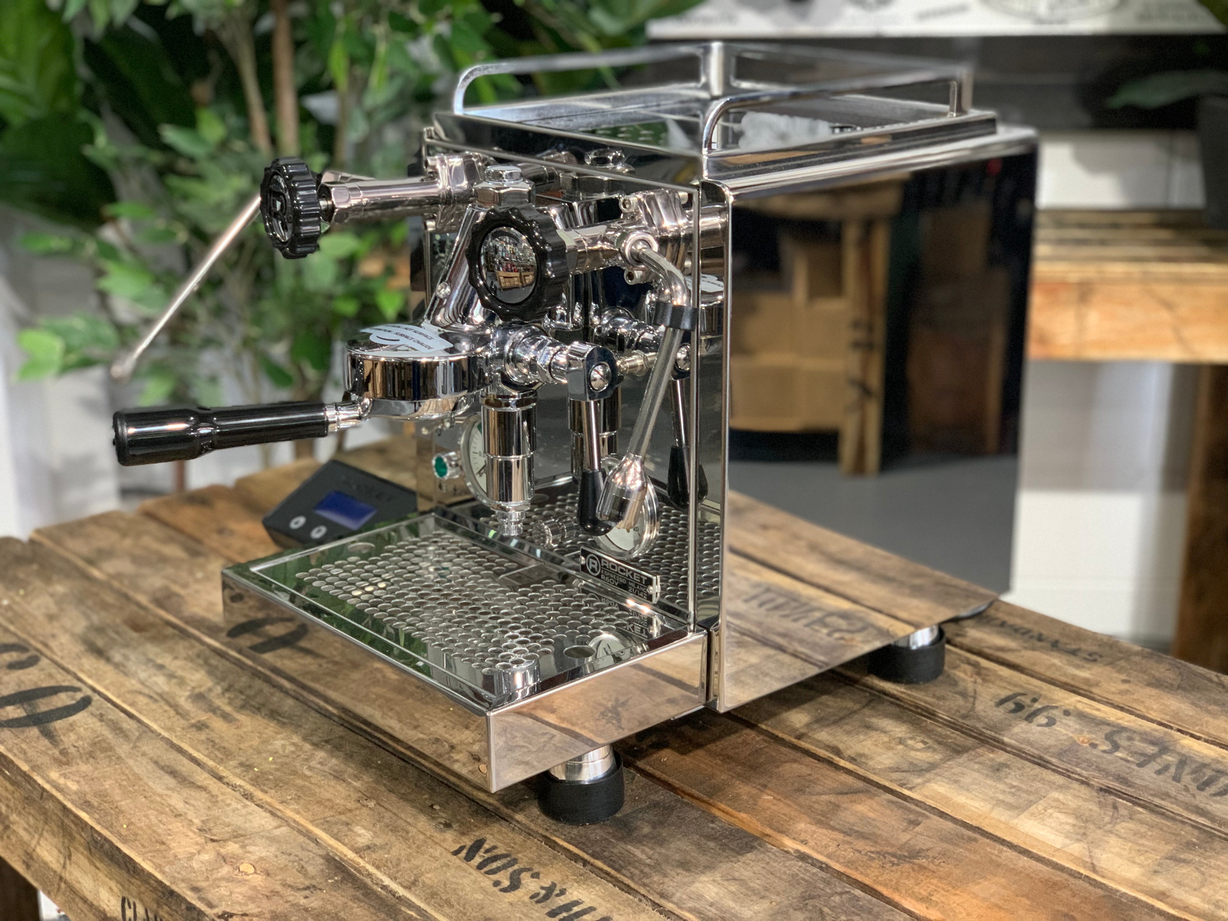 Rocket R60V 1 Group Coffee Machine Stainless Steel - New