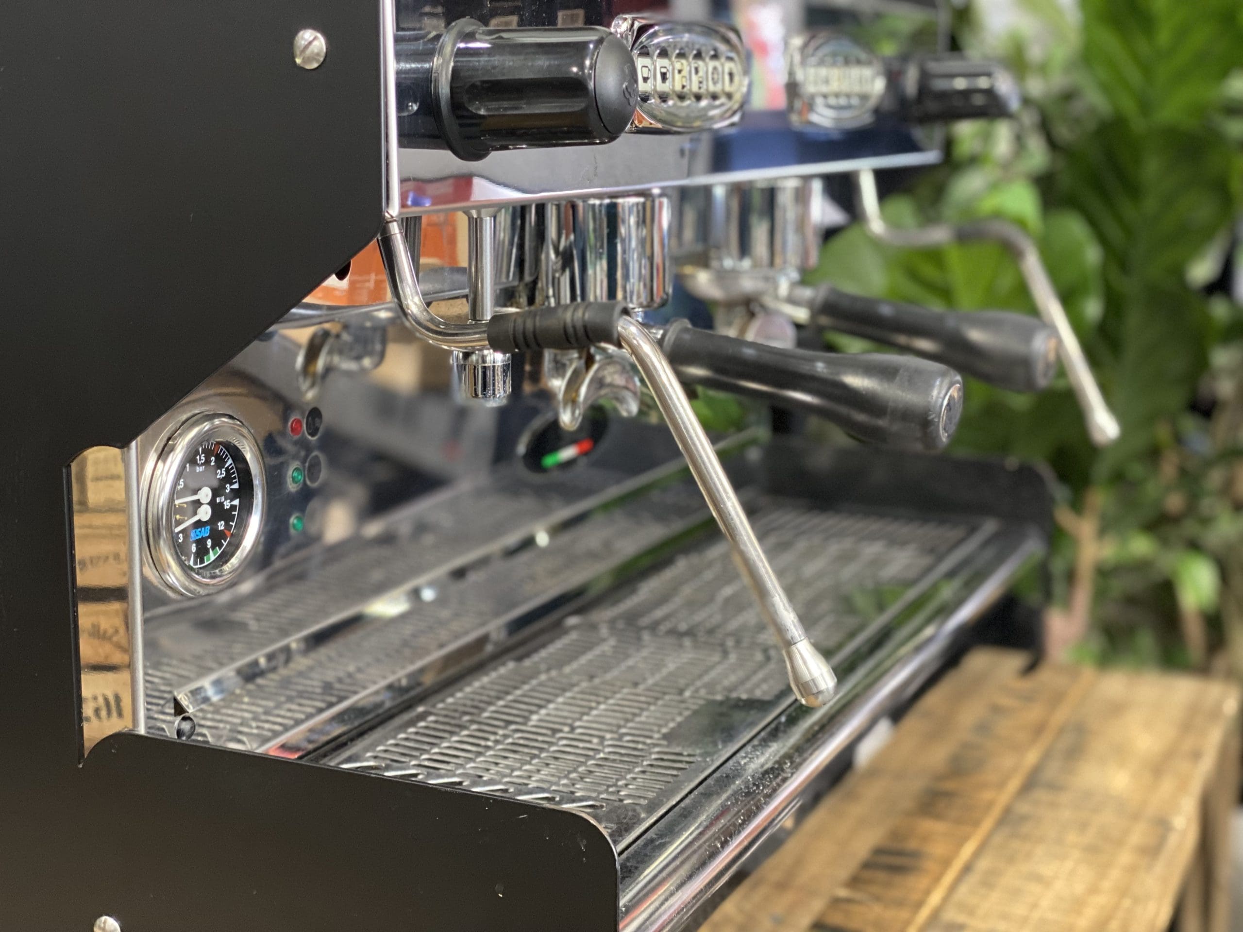 SAB Jolly Prestige 2 Group Black & Stainless Steel Espresso Coffee Machine - Used