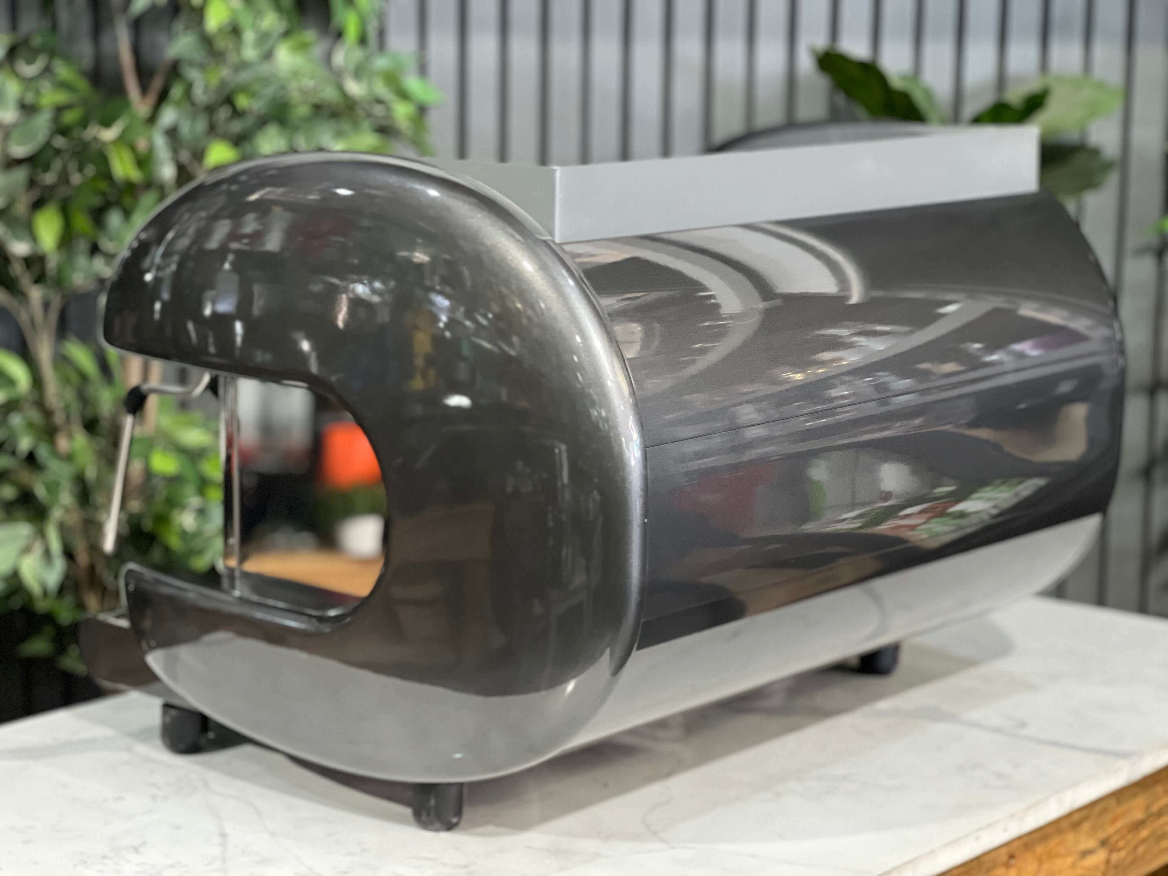 Sab Ellipse 2 Group Coffee Machine Dark Grey