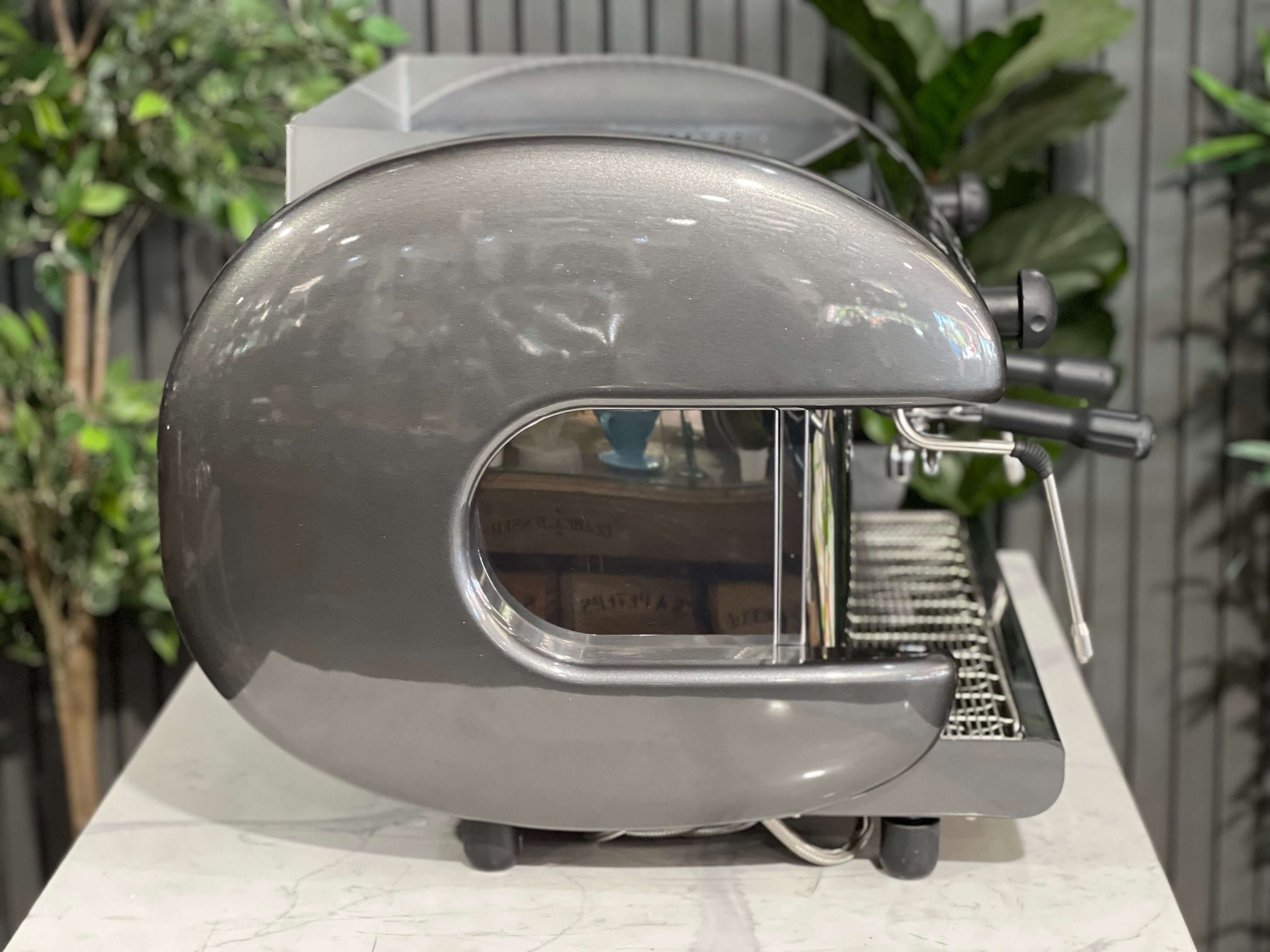 Sab Ellipse 2 Group Coffee Machine Dark Grey