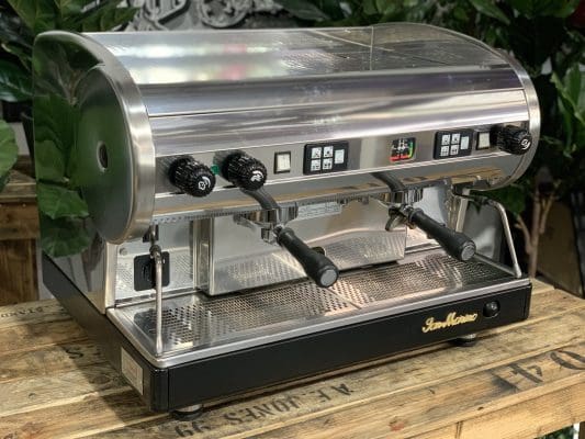 San Marino Lisa 2 Group Stainless Steel & Black Base - Used