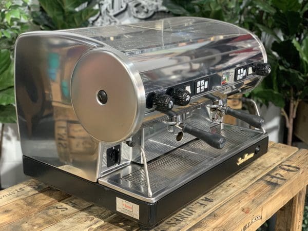 San Marino Lisa 2 Group Stainless Steel & Black Base - Used