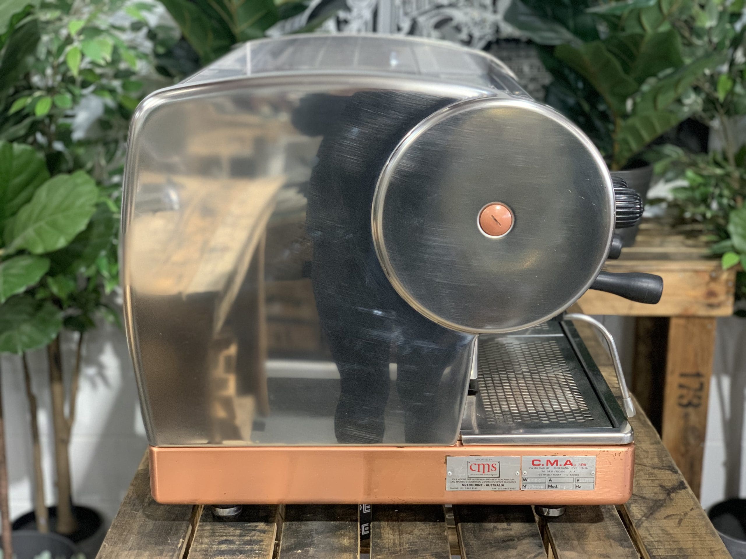 San Marino Lisa 2 Group Stainless Steel Brass Base - Used
