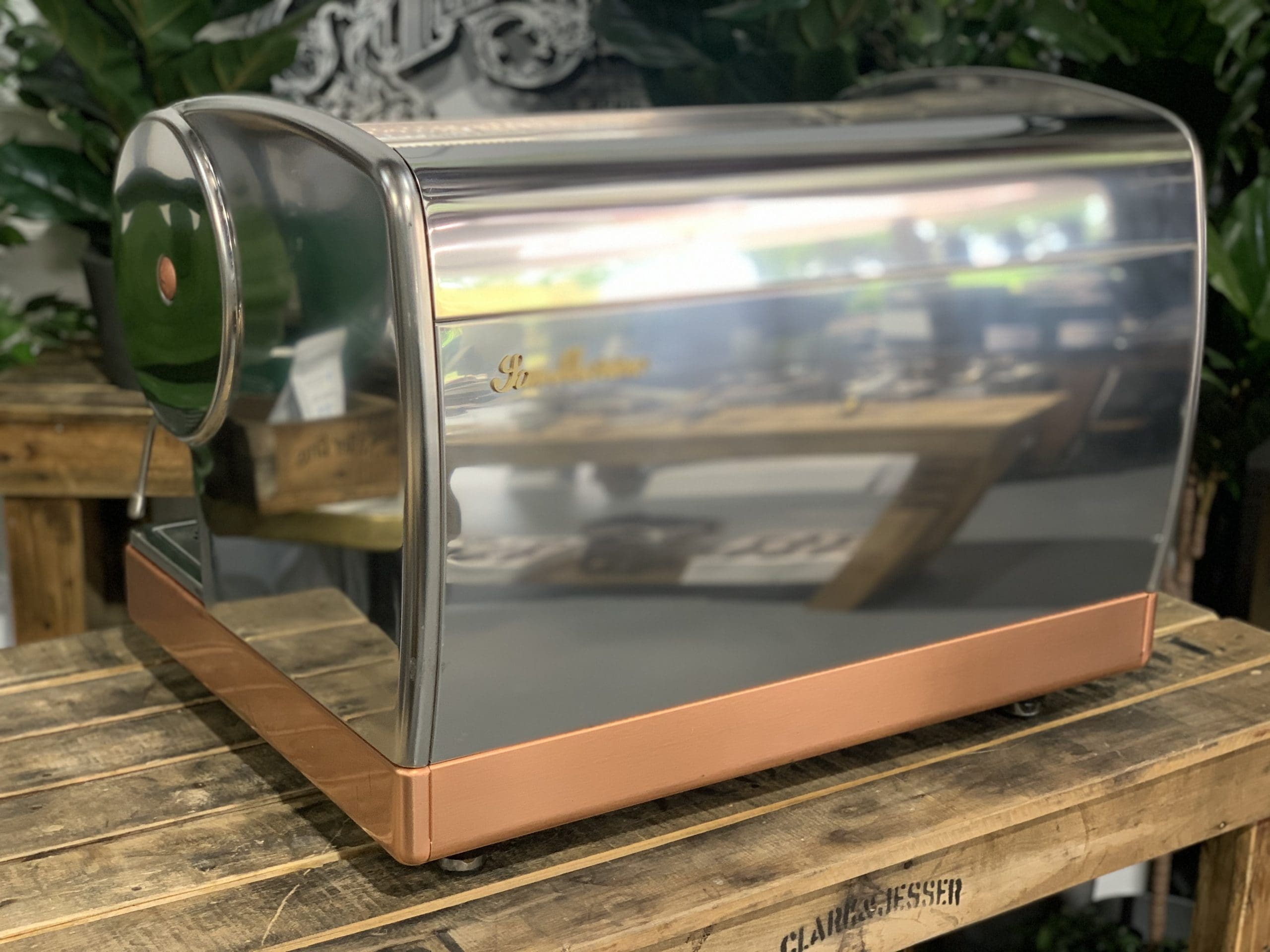 San Marino Lisa 2 Group Stainless Steel Brass Base - Used