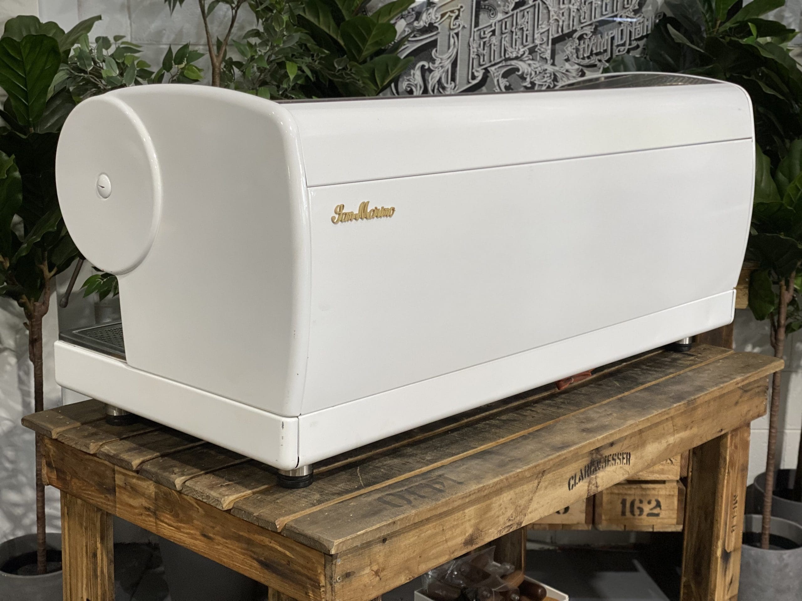 San Marino Lisa 4 Group Coffee Machine White - Used