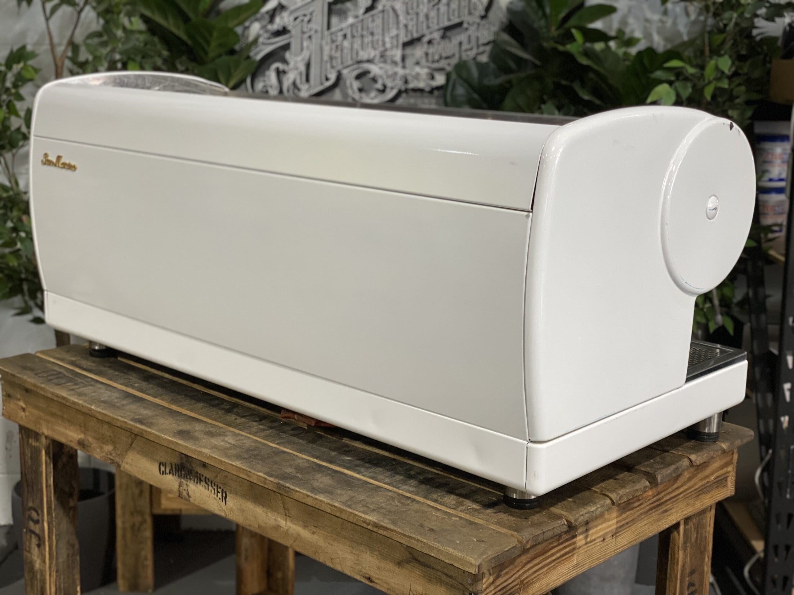 San Marino Lisa 4 Group Coffee Machine White - Used