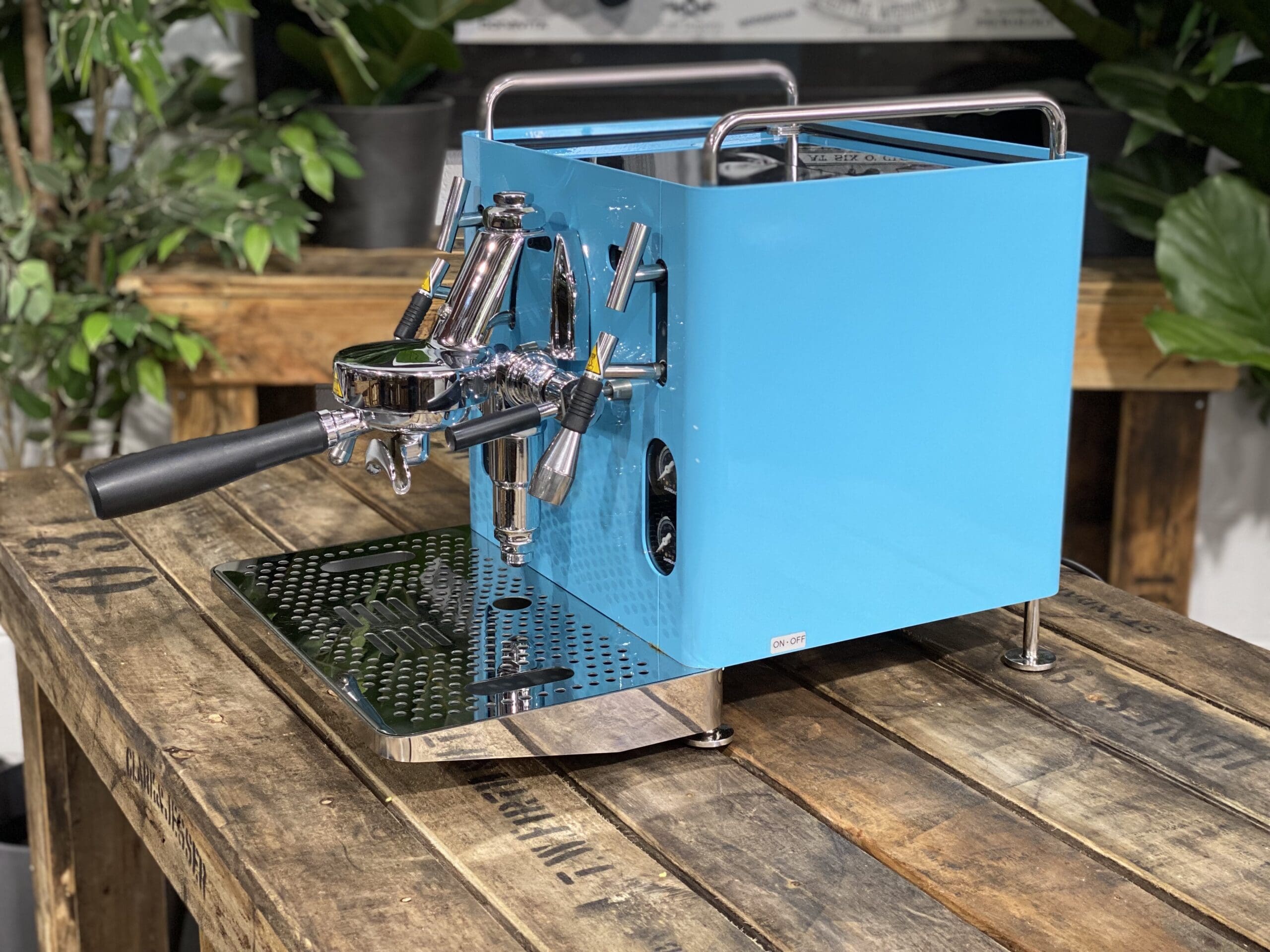 San Remo Cube R 1 Group Blue Espresso Coffee Machine - Used