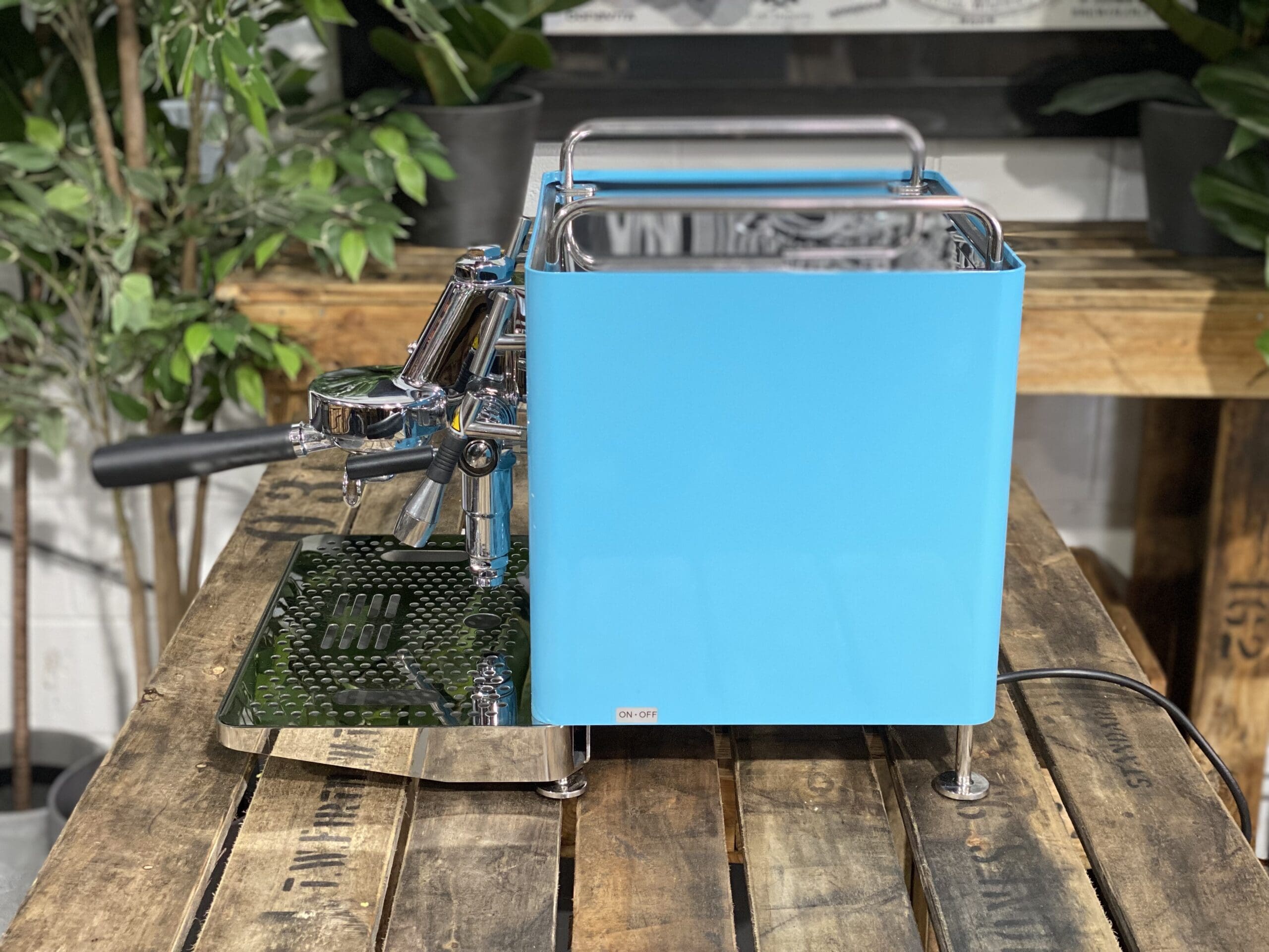 San Remo Cube R 1 Group Blue Espresso Coffee Machine - Used