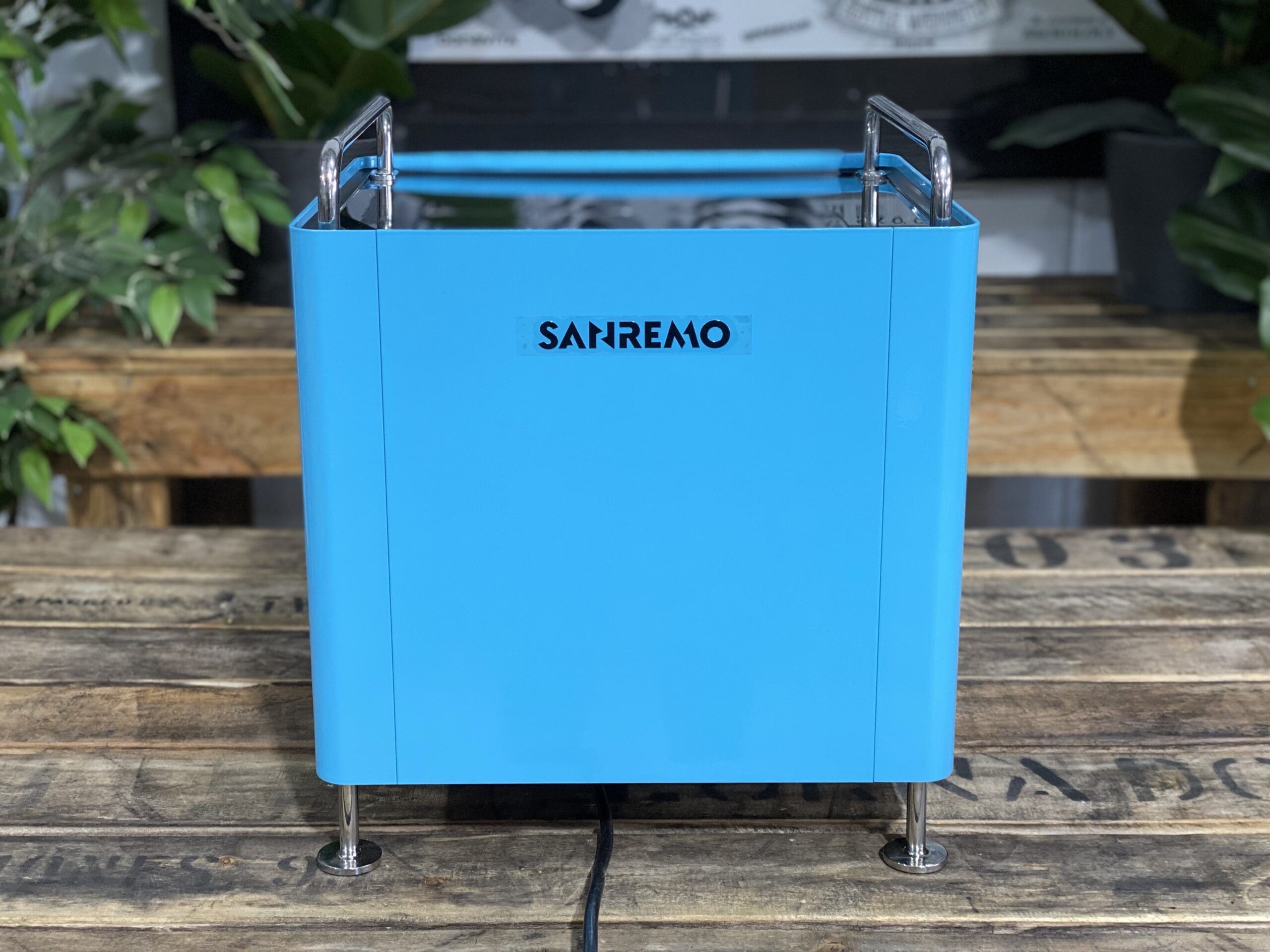 San Remo Cube R 1 Group Blue Espresso Coffee Machine - Used