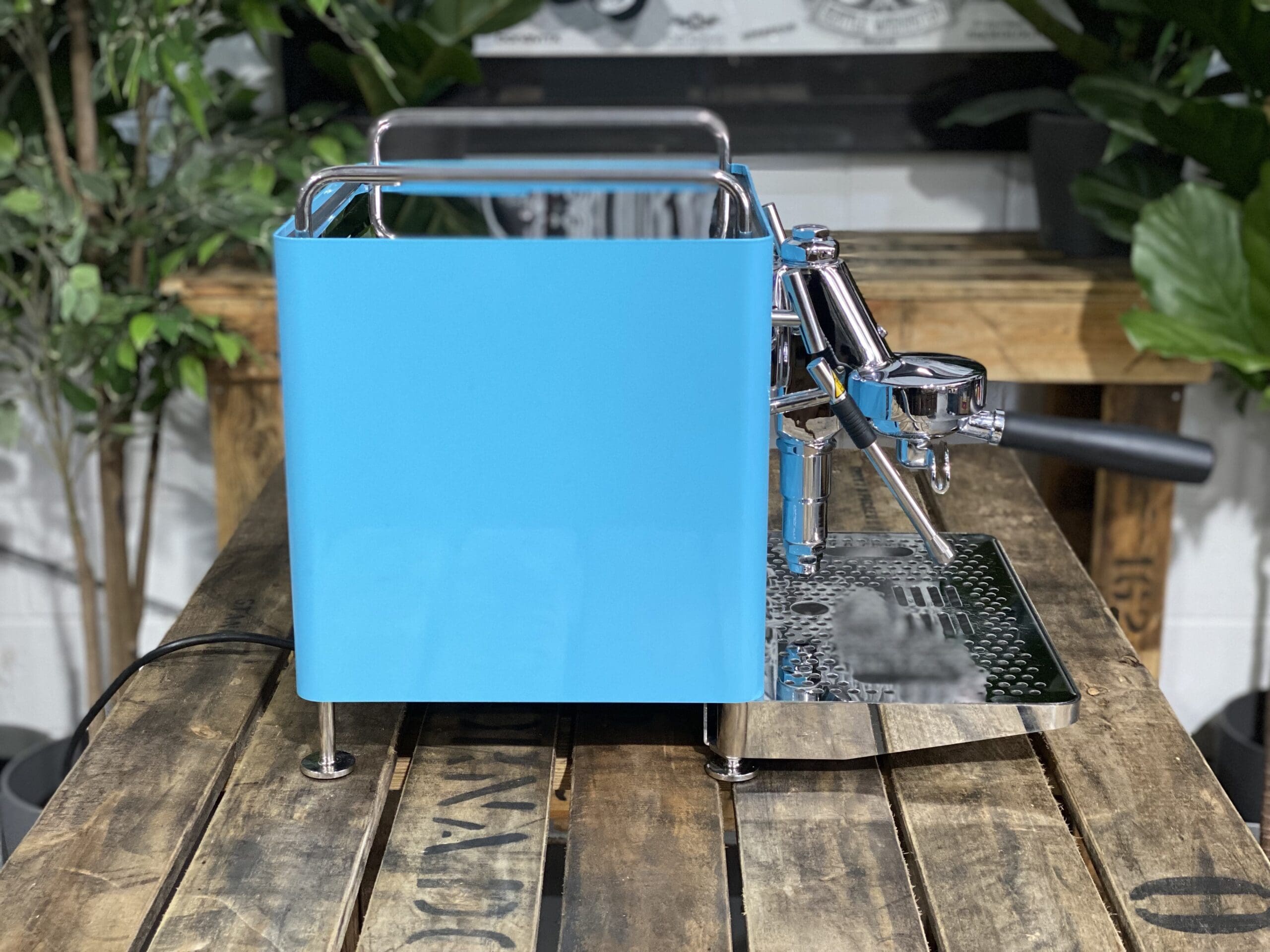 San Remo Cube R 1 Group Blue Espresso Coffee Machine - Used