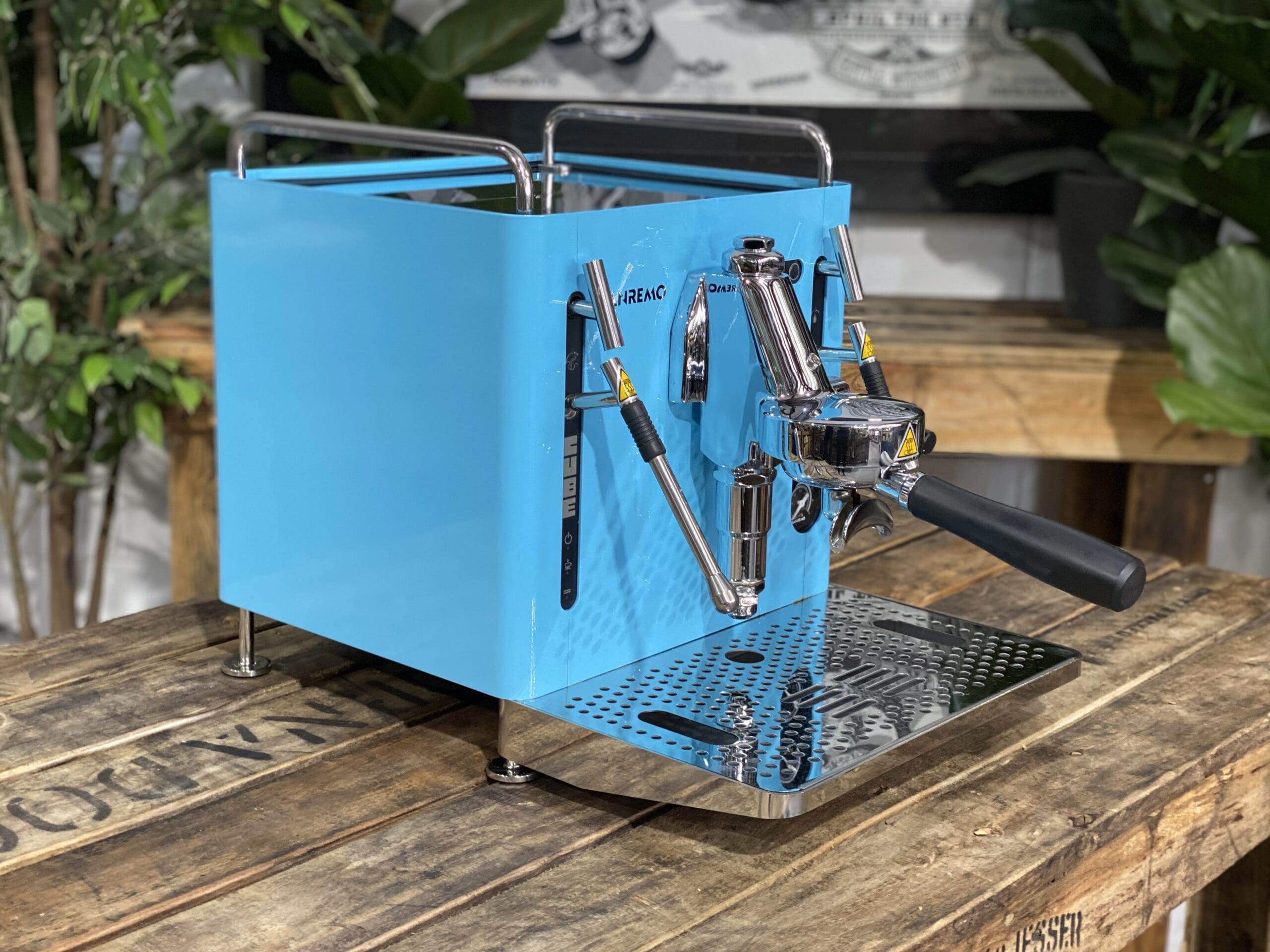 San Remo Cube R 1 Group Blue Espresso Coffee Machine - Used