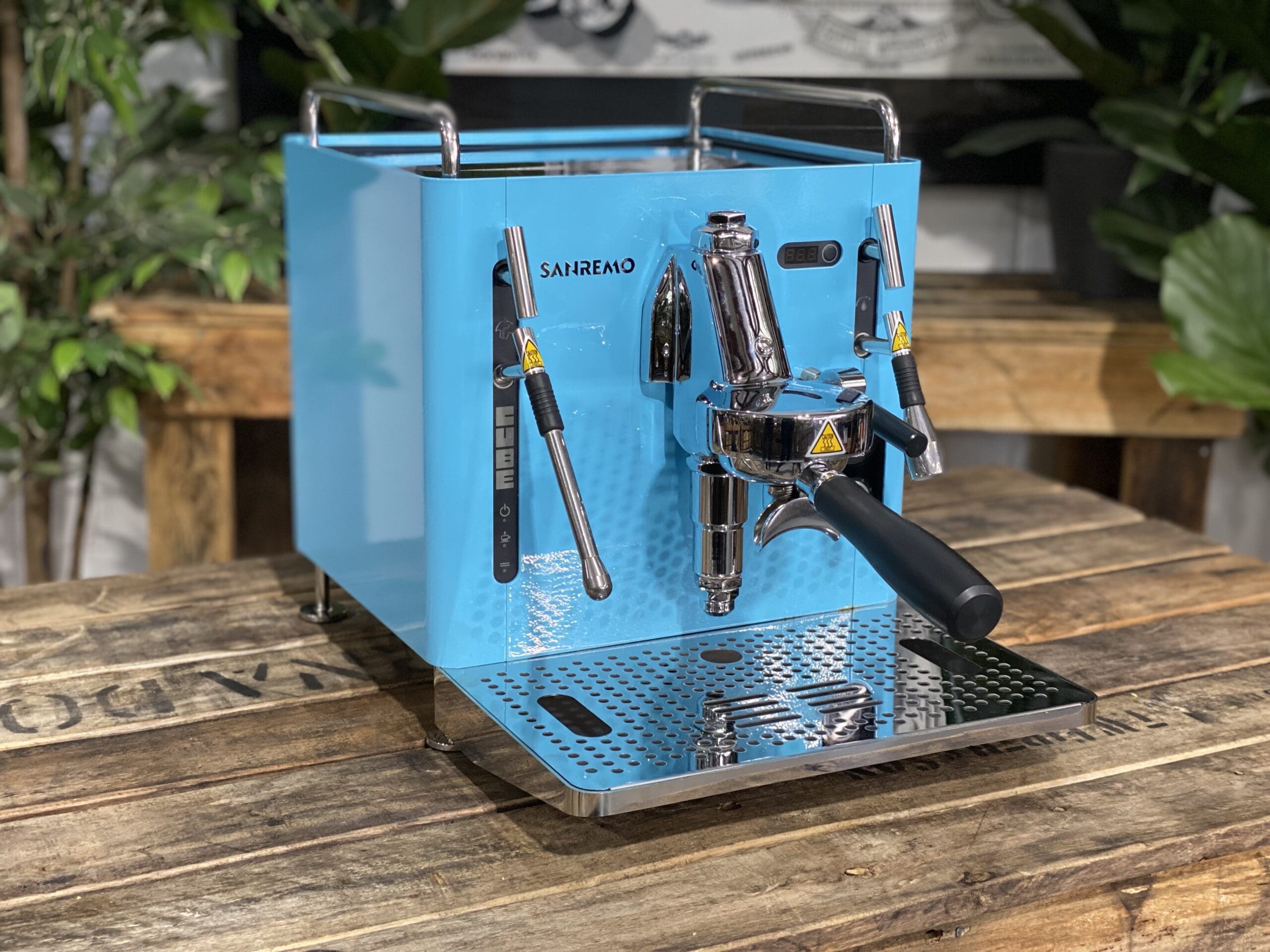San Remo Cube R 1 Group Blue Espresso Coffee Machine - Used