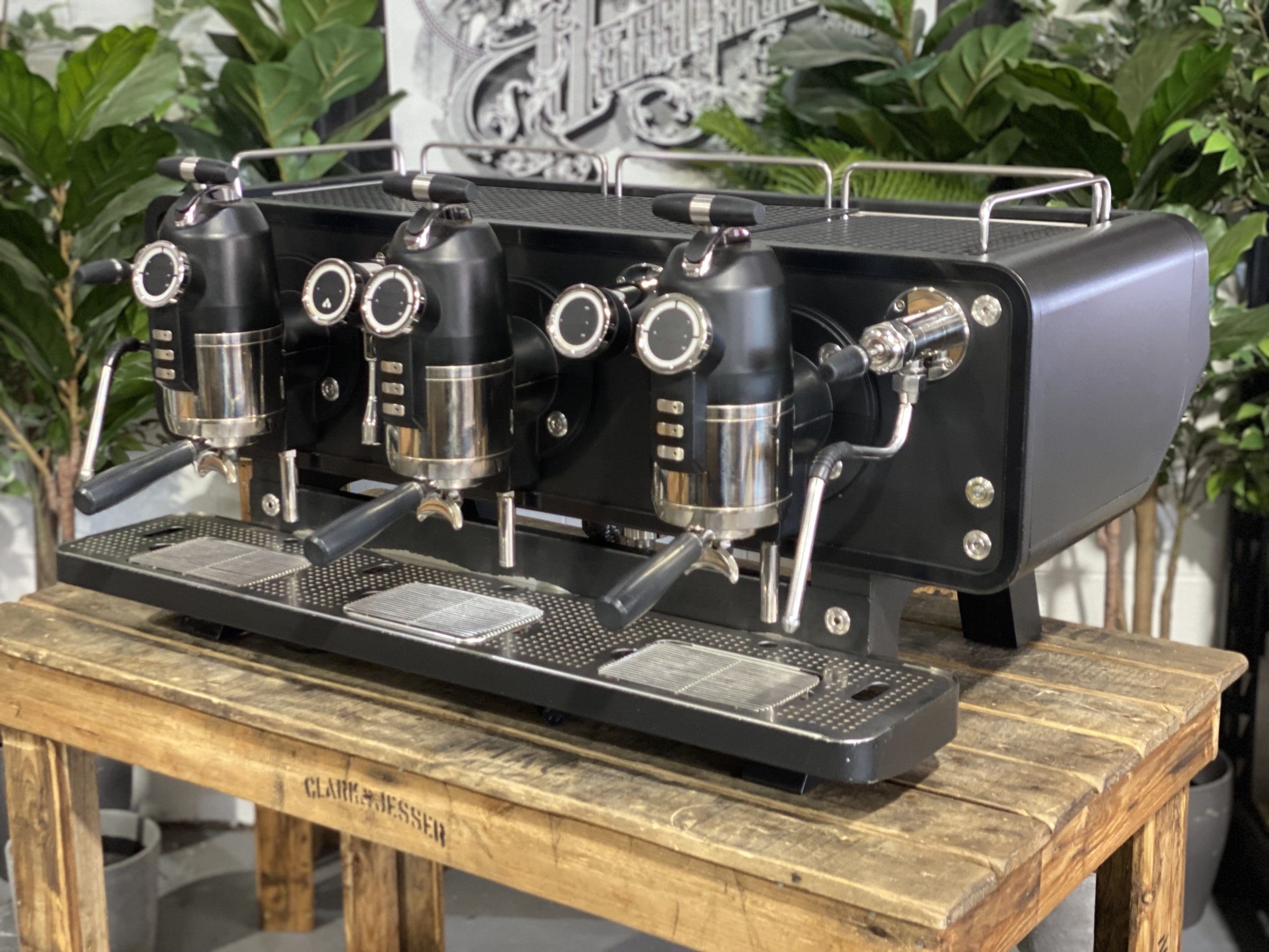 San Remo Opera 3 Group Coffee Machine Black - Used