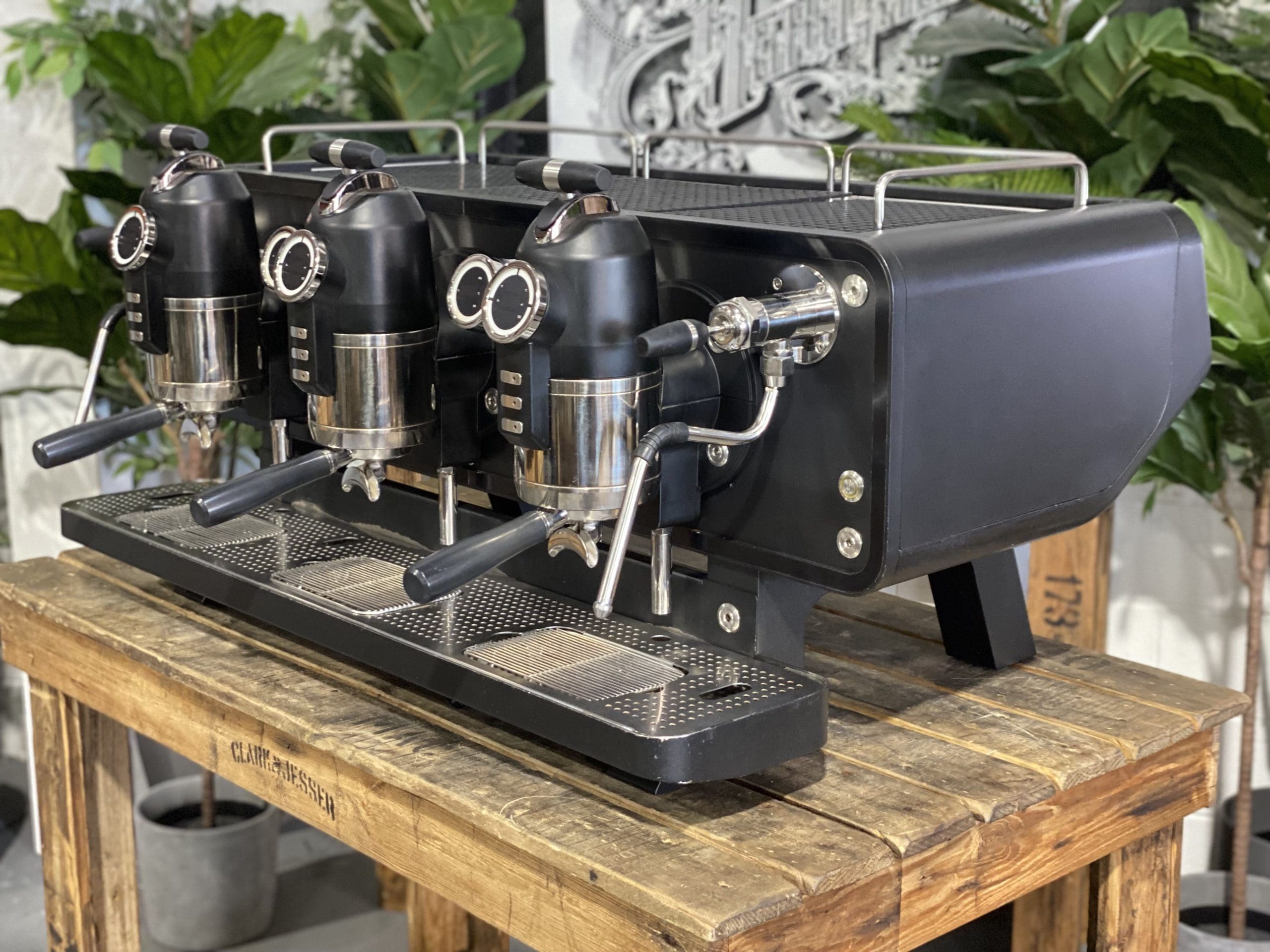 San Remo Opera 3 Group Coffee Machine Black - Used