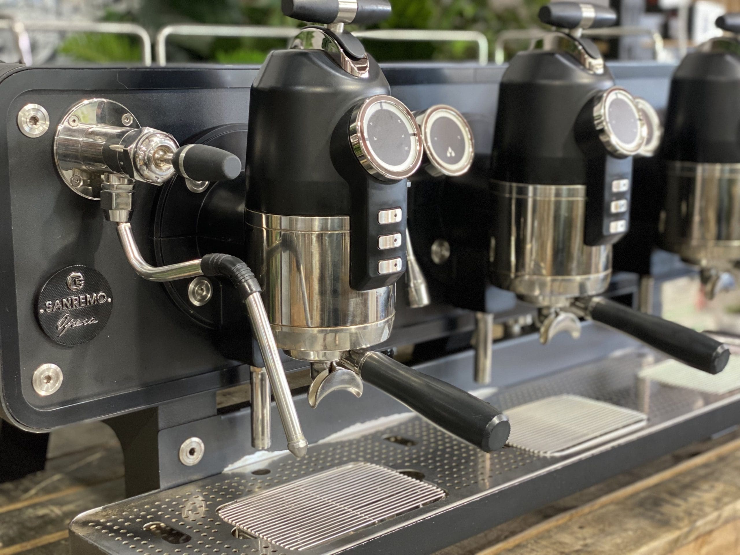 San Remo Opera 3 Group Coffee Machine Black - Used