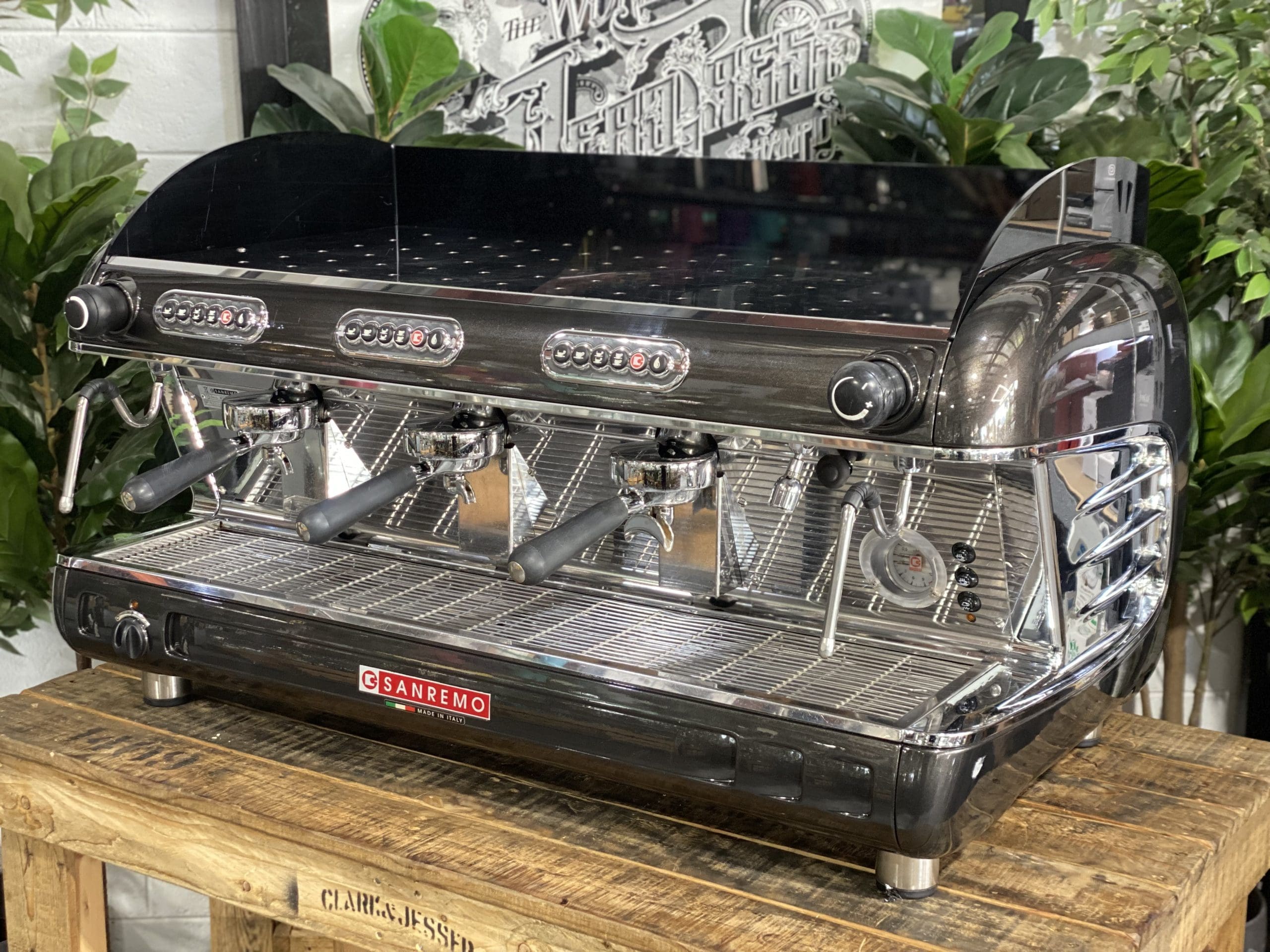 San Remo Verona High Cup 3 Group Metallic Grey - Used