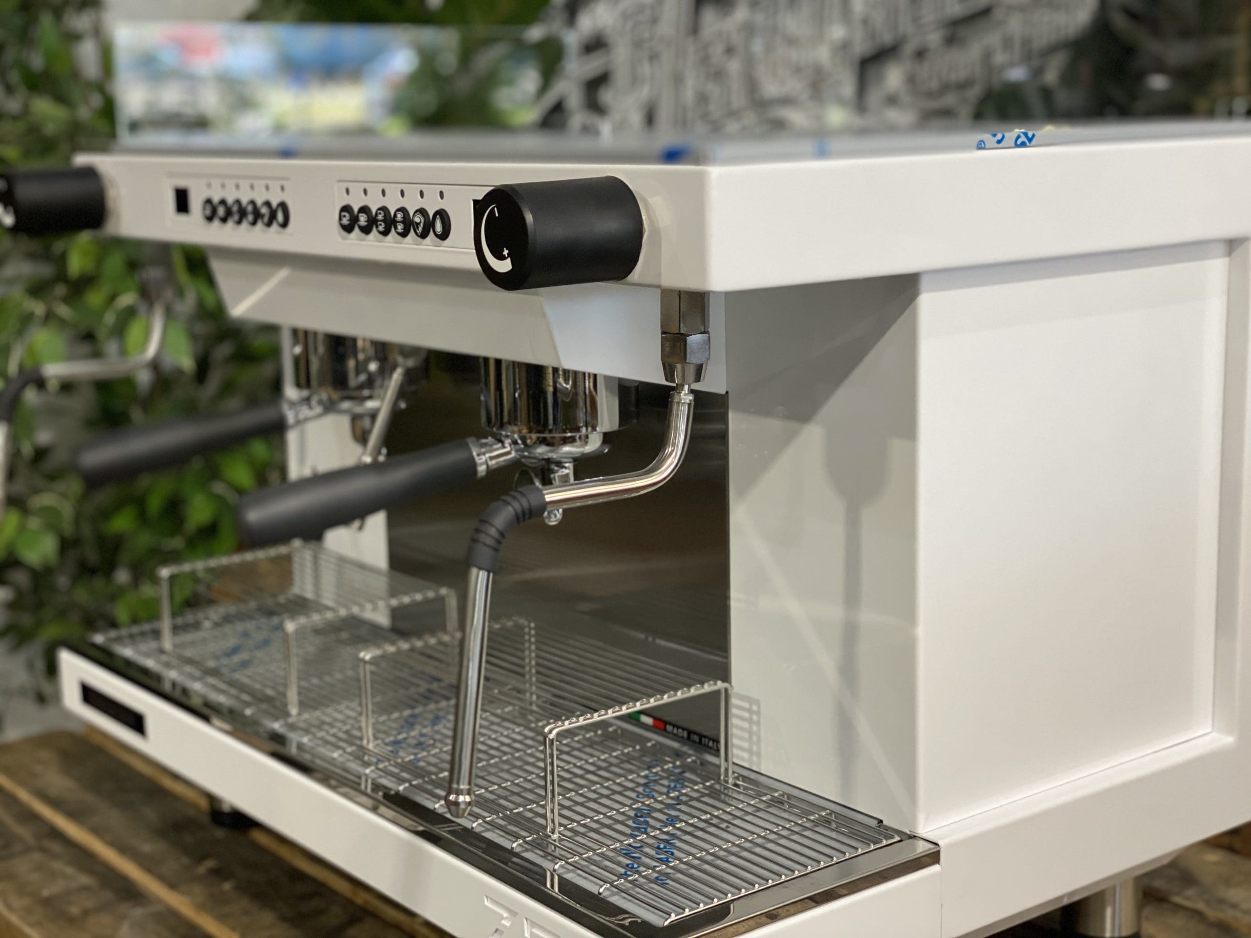 San Remo Zoe Competition Tall Full White New Espresso Coffee Machine 1858 Princes Highway Clayton
