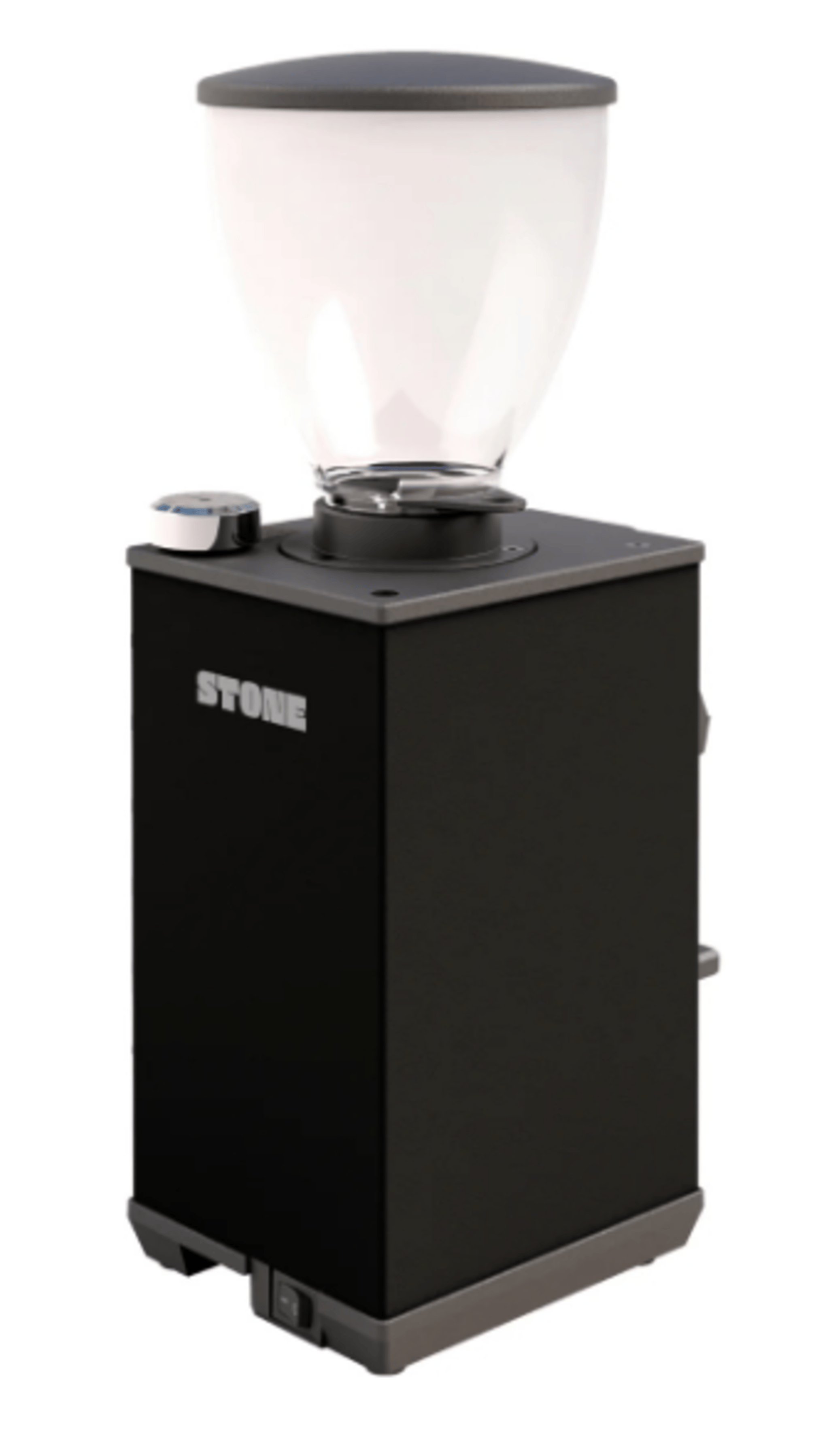 Stone Pebble On-demand Coffee Grinder New Black
