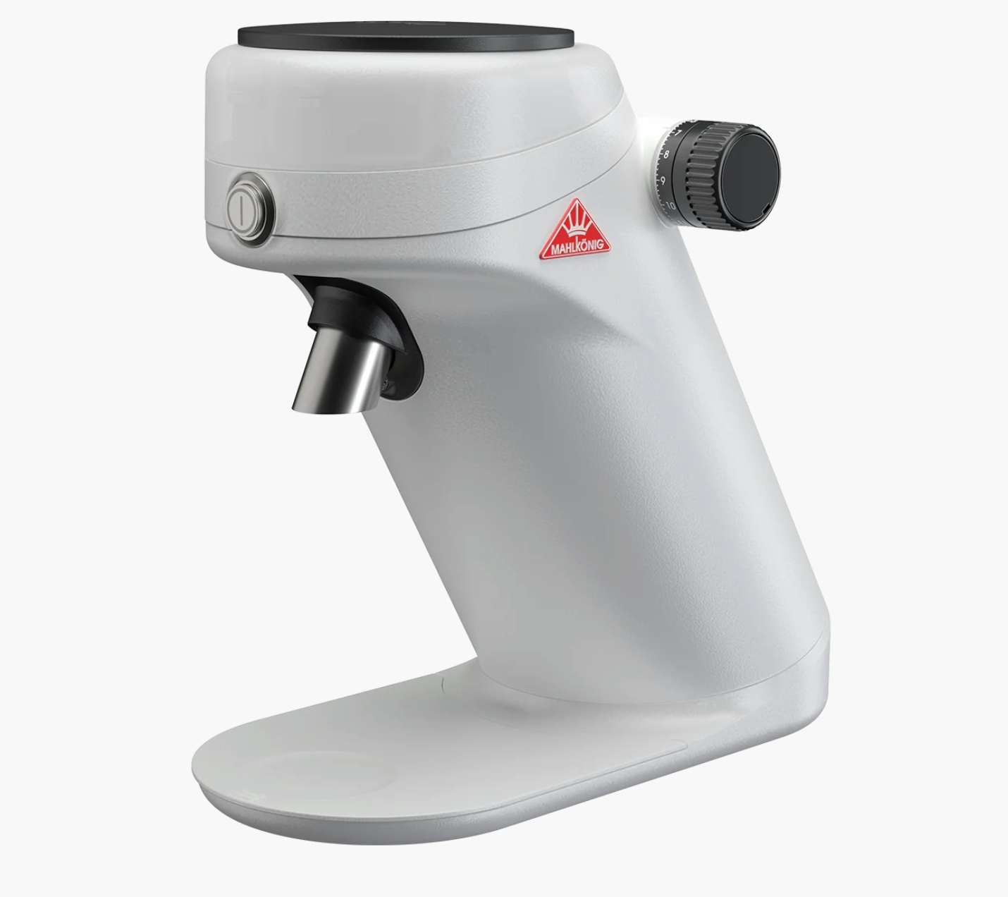 Mahlkönig X64 SD Single Dose Espresso Coffee Grinder- New in sleek white design, showcasing precision and compactness.