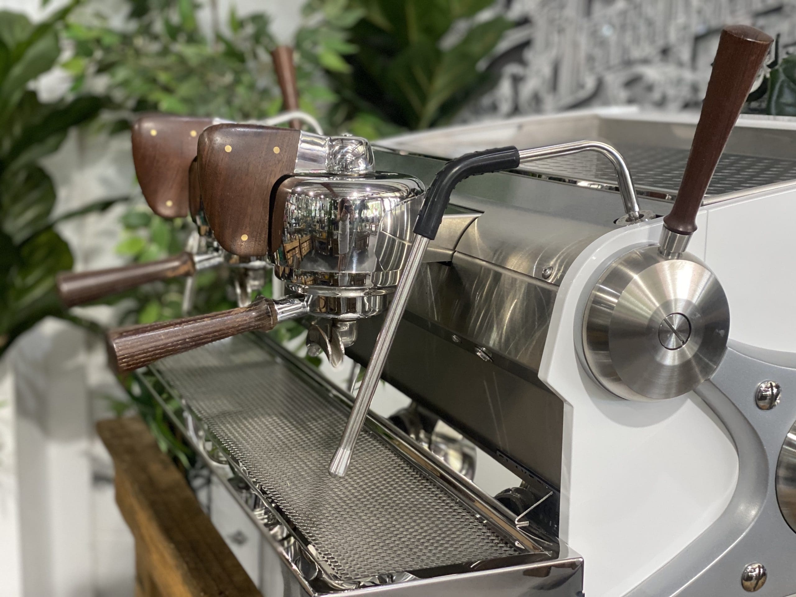 Slayer Espresso  Dark Timber 2 Group White