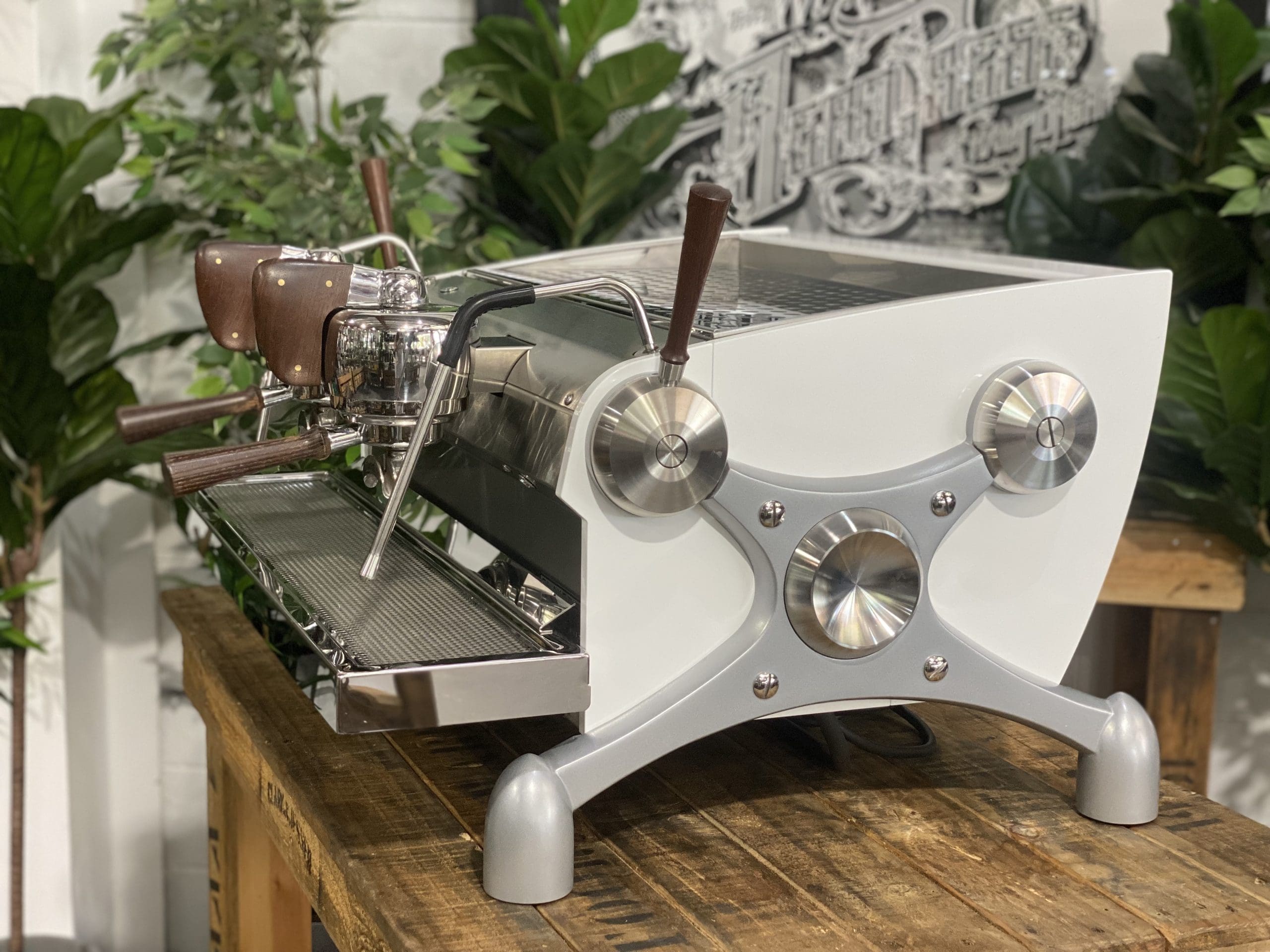 Slayer Espresso  Dark Timber 2 Group White