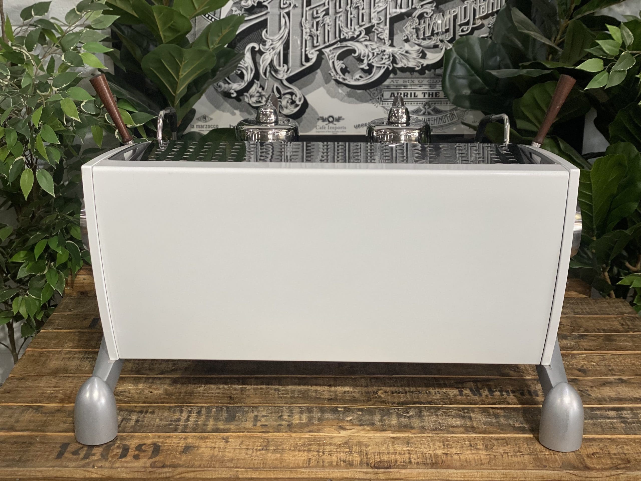 Slayer Espresso  Dark Timber 2 Group White