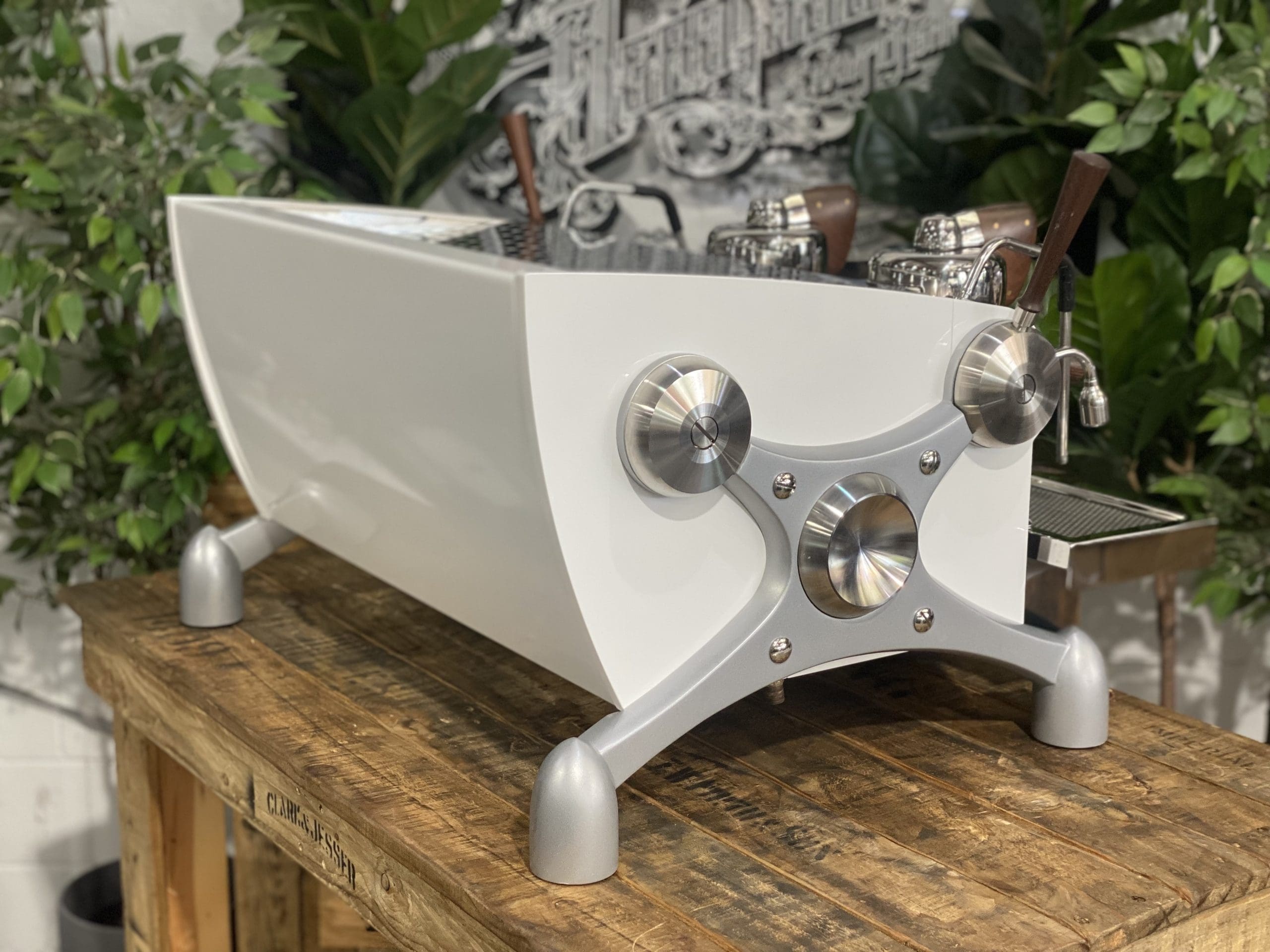 Slayer Espresso  Dark Timber 2 Group White