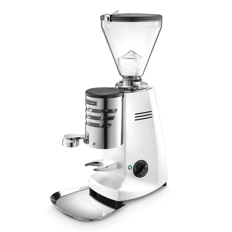 Mazzer Super Jolly V Up Automatic Brand New White Espresso Coffee Grinder