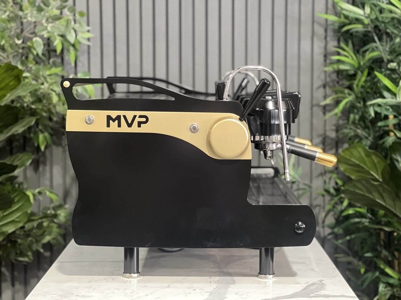 Synesso MVP Shot Timers 3 Group Black & Gold - Used