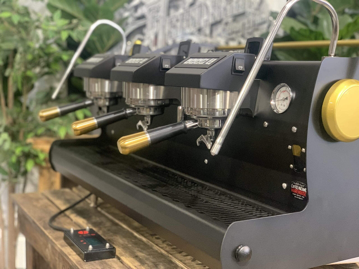 Synesso Sabre 3 Group Black & Gold Group Espresso Coffee Machine 1858 Princes Highway , Clayton VIC 3168 Coffee Machine WarehouseIMG_8098