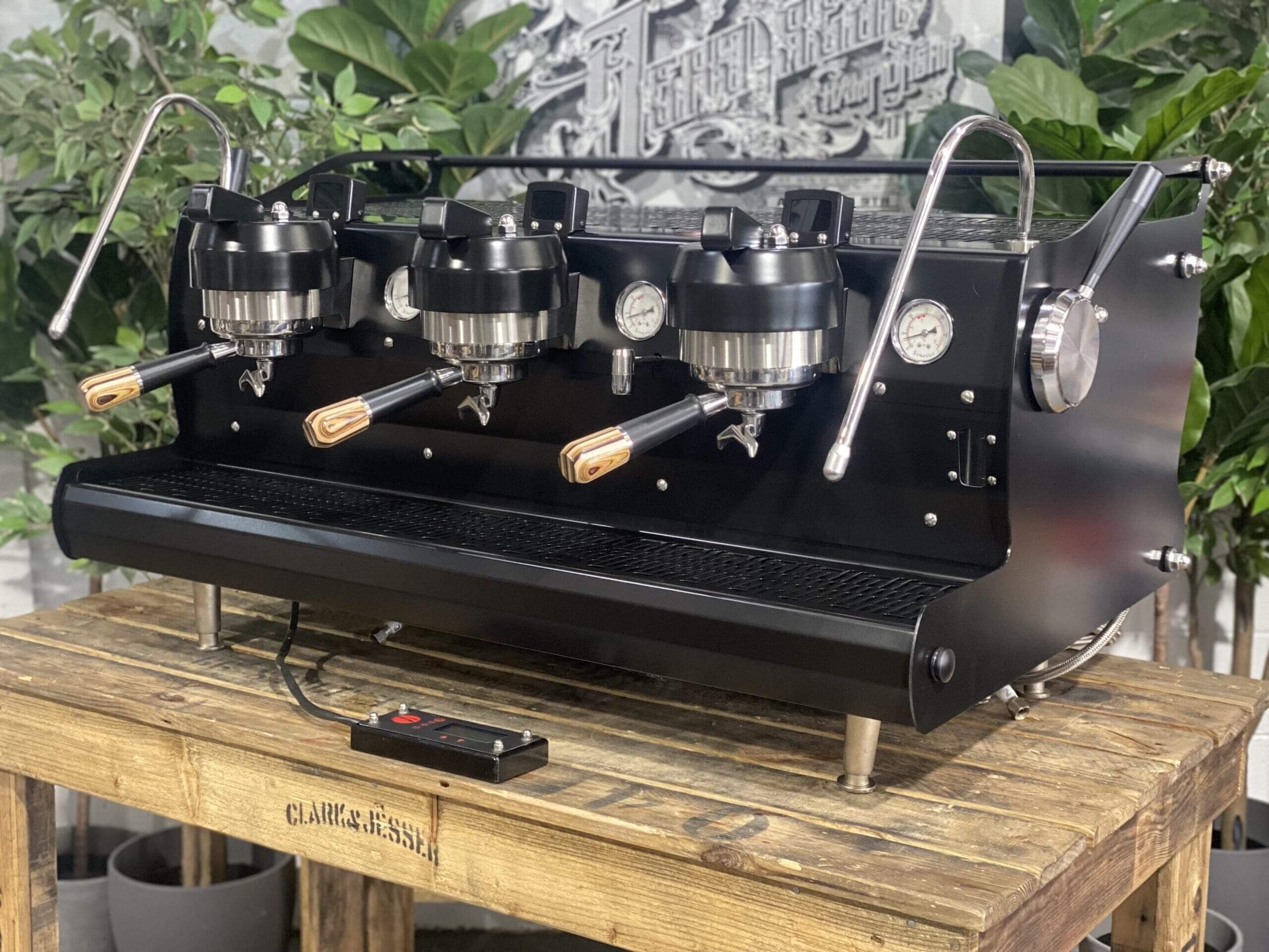 Synesso Sabre Black & Timber 3 Group Espresso Coffee Machine 1858 Princes Highway , Clayton VIC 3168 Coffee Machine WarehouseIMG_2884