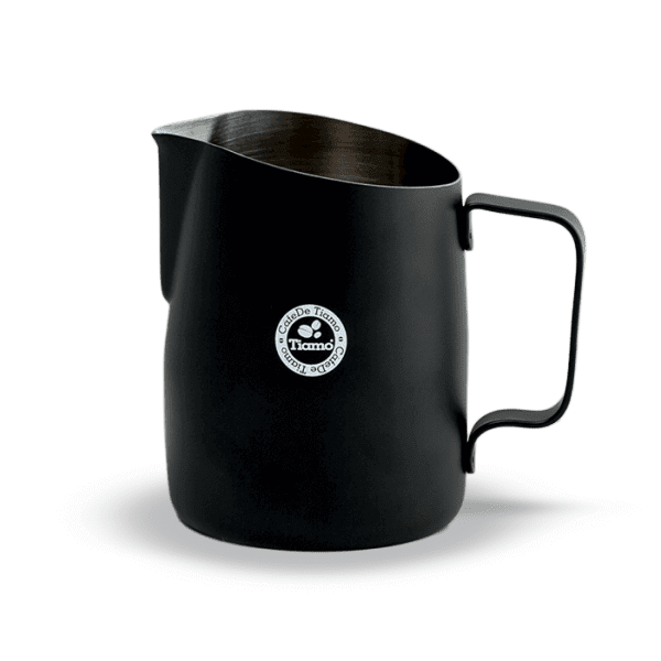 Tiamo Tapered Coloured Milk Jug Black