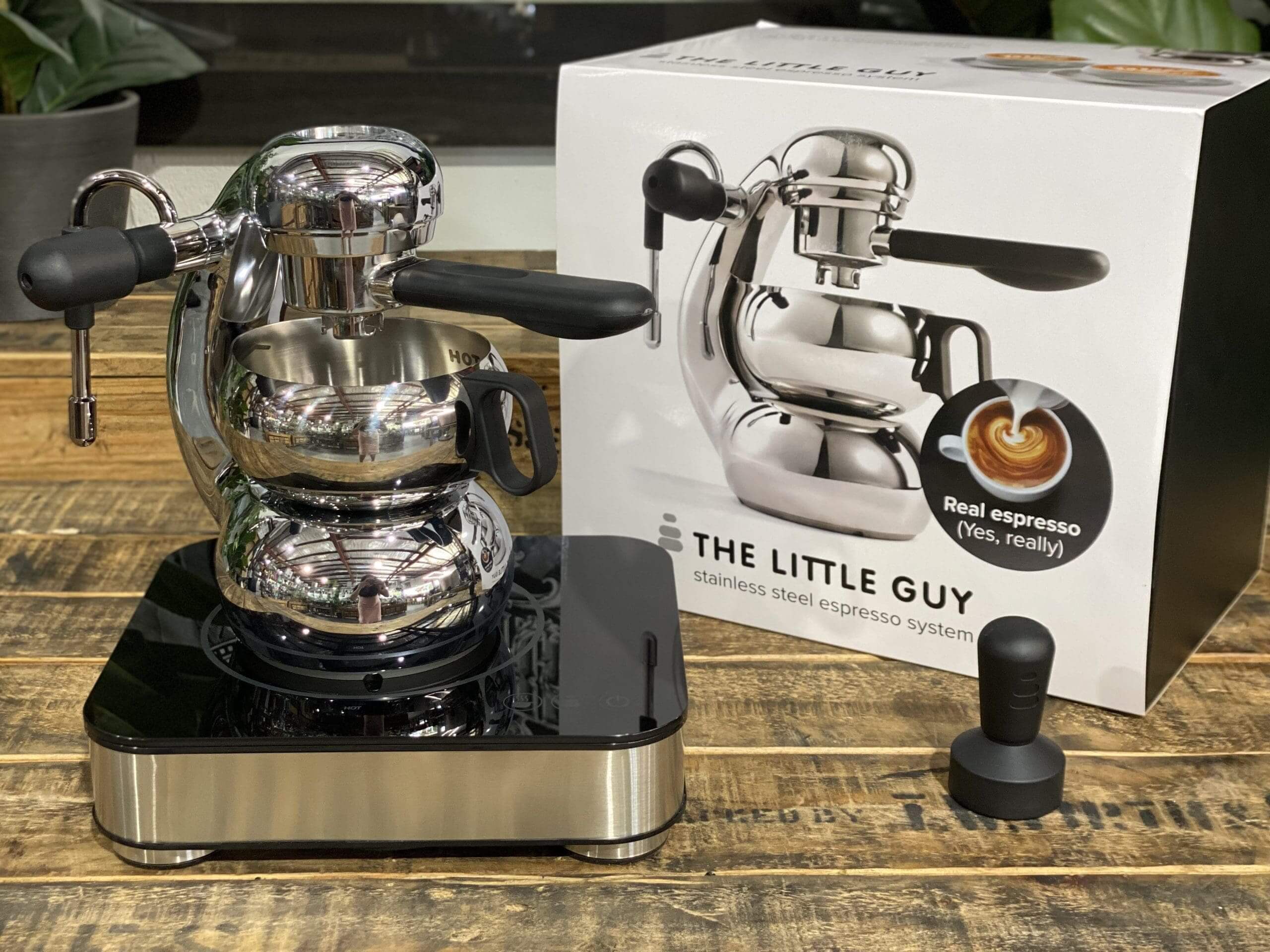 The Little Guy Stove Top Stainless With Induction Base - New