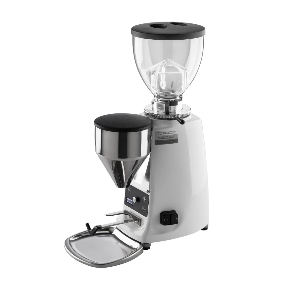 Mazzer Mini Electronic B Brand New White Espresso Coffee Grinder