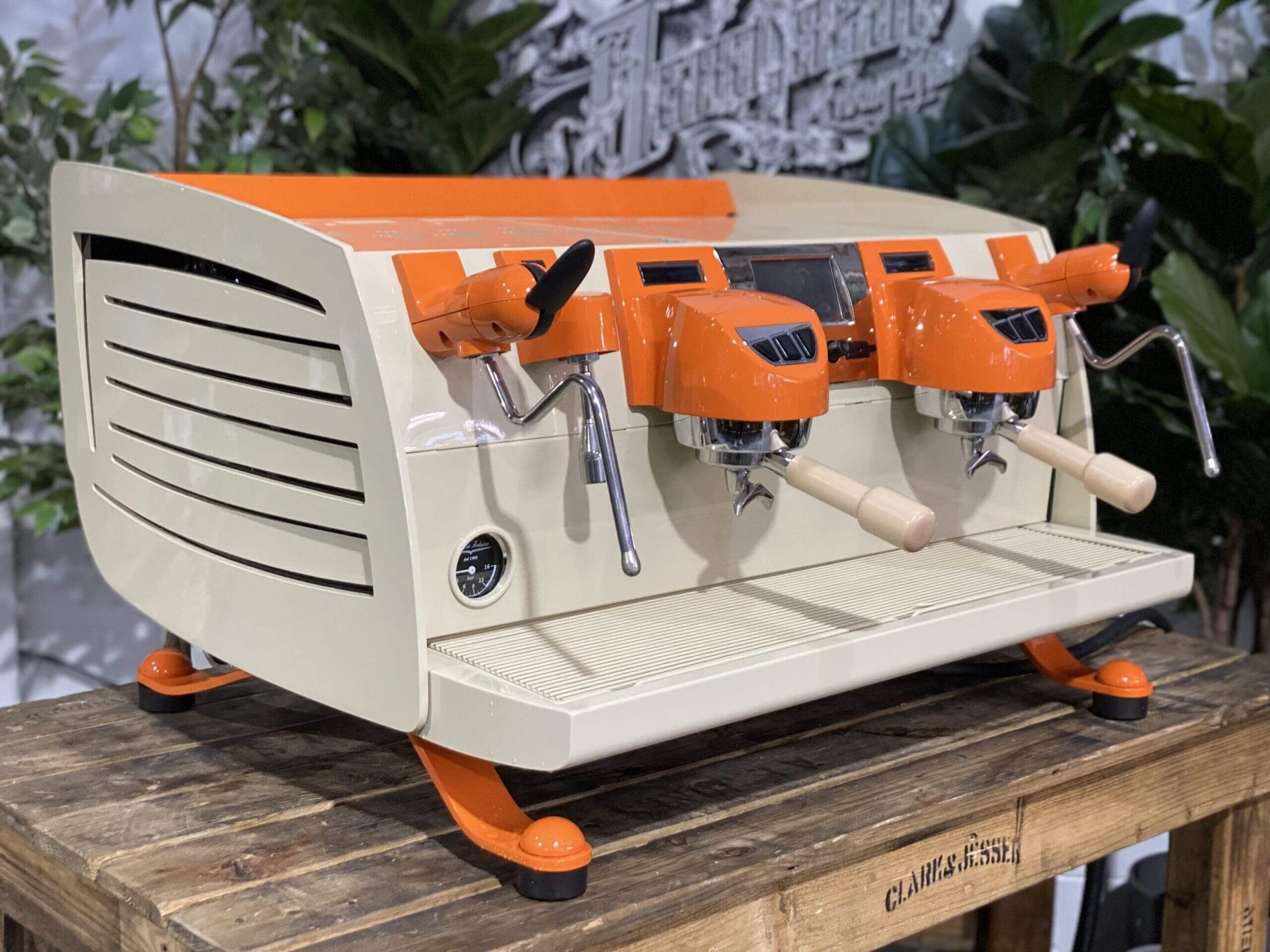 Victoria Arduino Black Eagle 2 Group Cream & Orange - Used