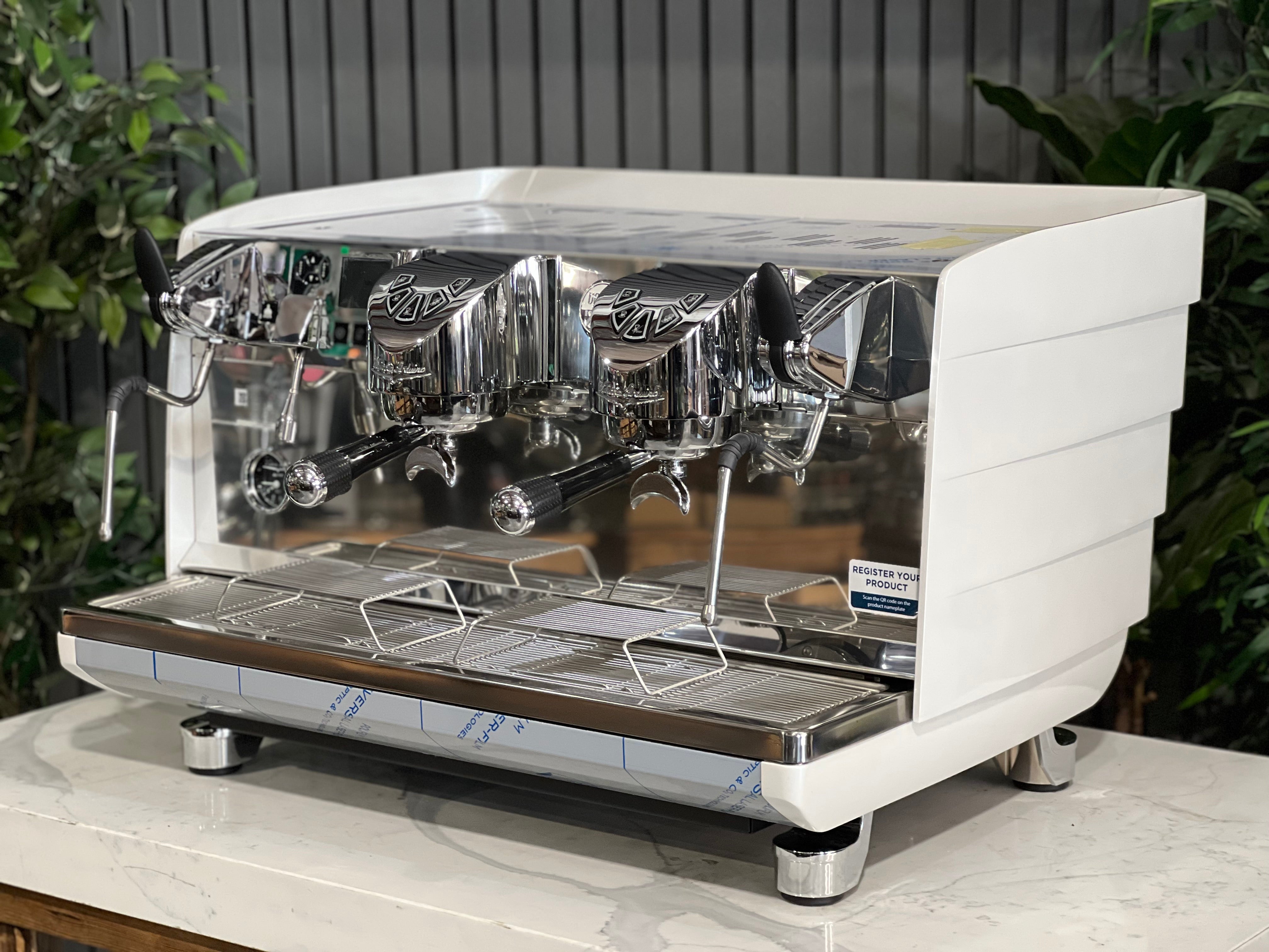 Victoria Arduino White Eagle Digit 2 Group Espresso Coffee Machine White & Stainless