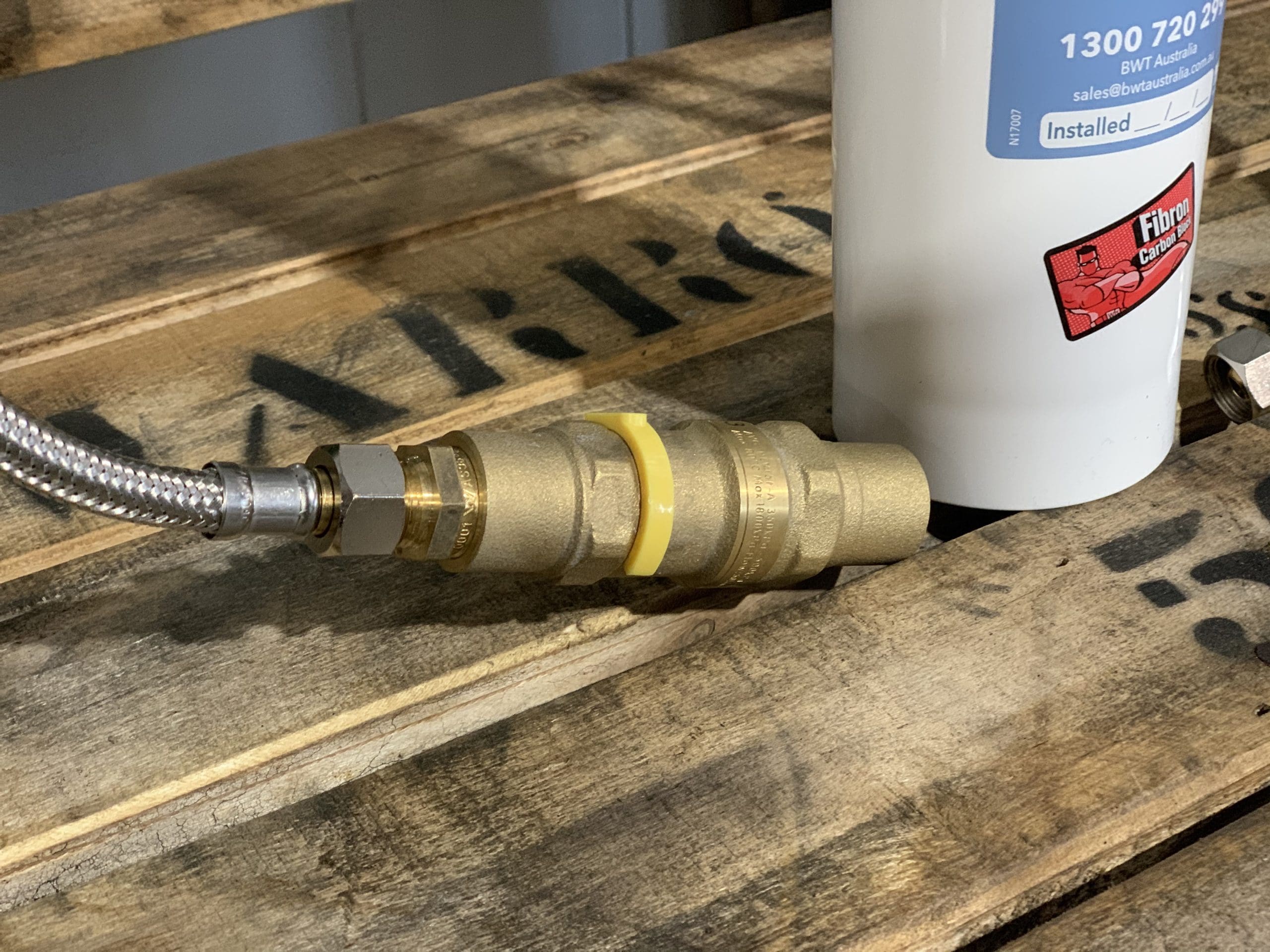 Plumbing Kit - Water Filter, Pressure Limiting Valve , Hoses & Fittings