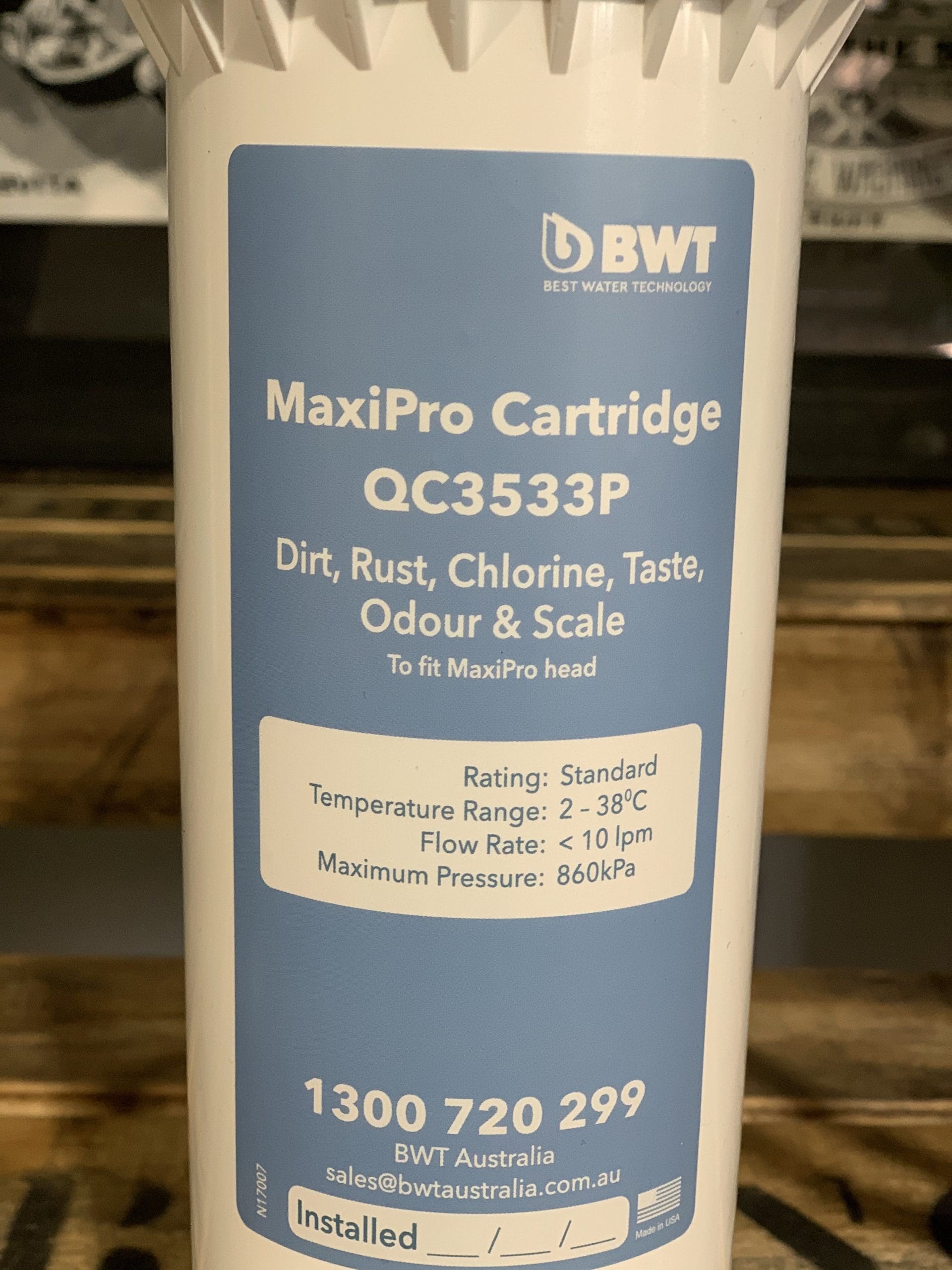 Plumbing Kit - Water Filter, Pressure Limiting Valve , Hoses & Fittings