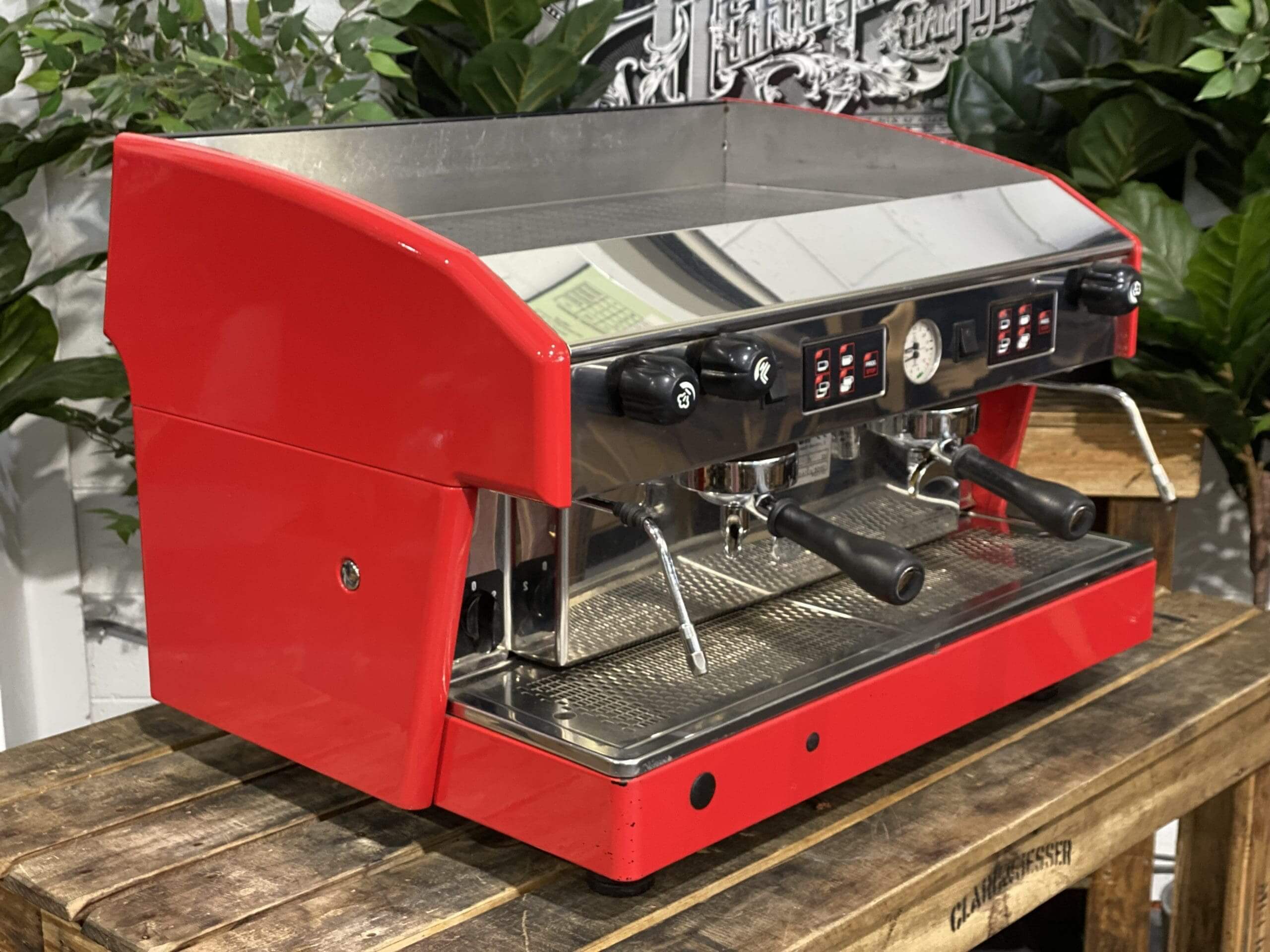 Wega-Atlas-2-Group-Red-Espresso-Coffee-Machine-1858-Princes-Highway-Clayton