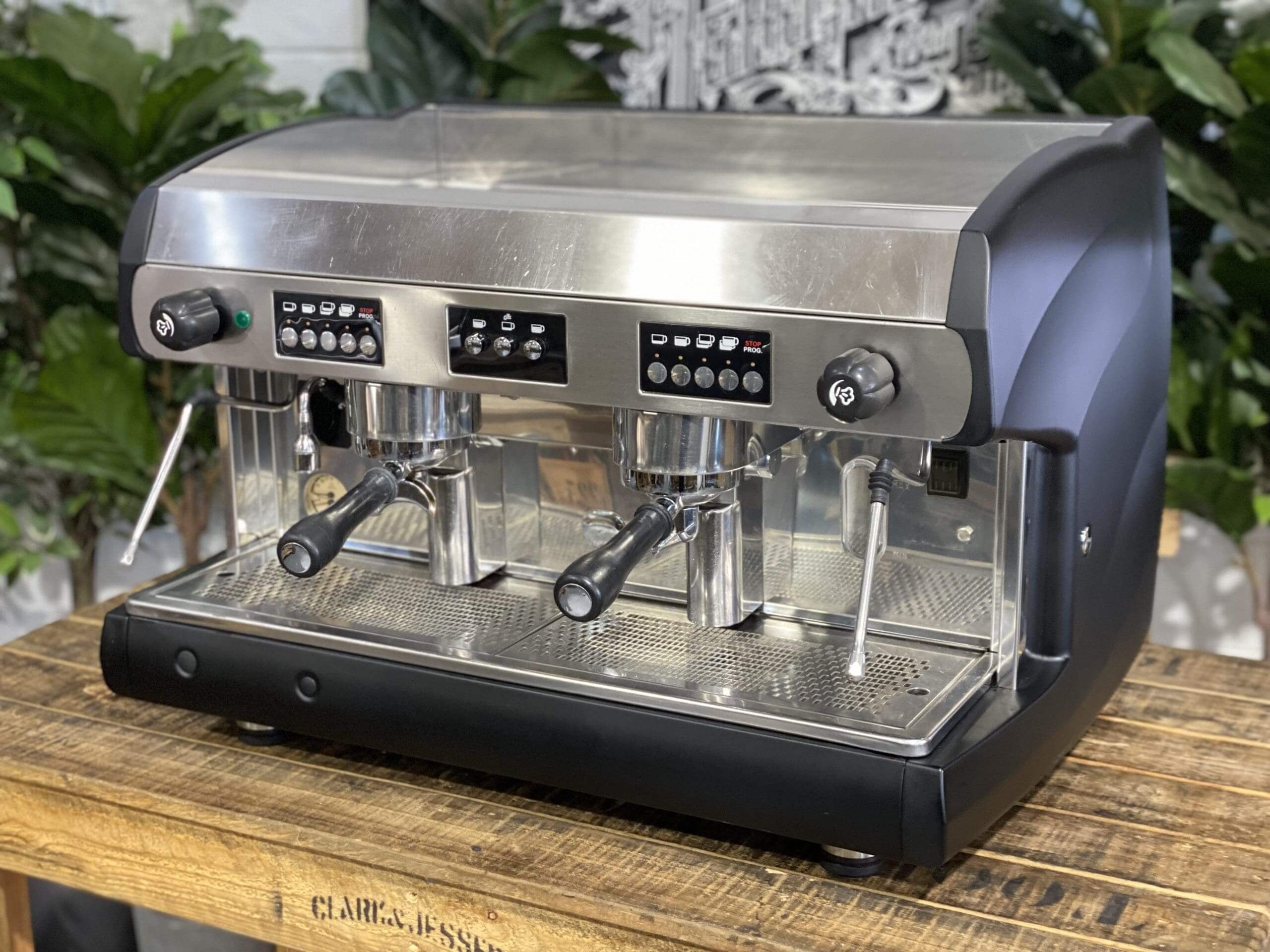 Wega Polaris 2 Group Matte Black Espresso Coffee Machine - Used