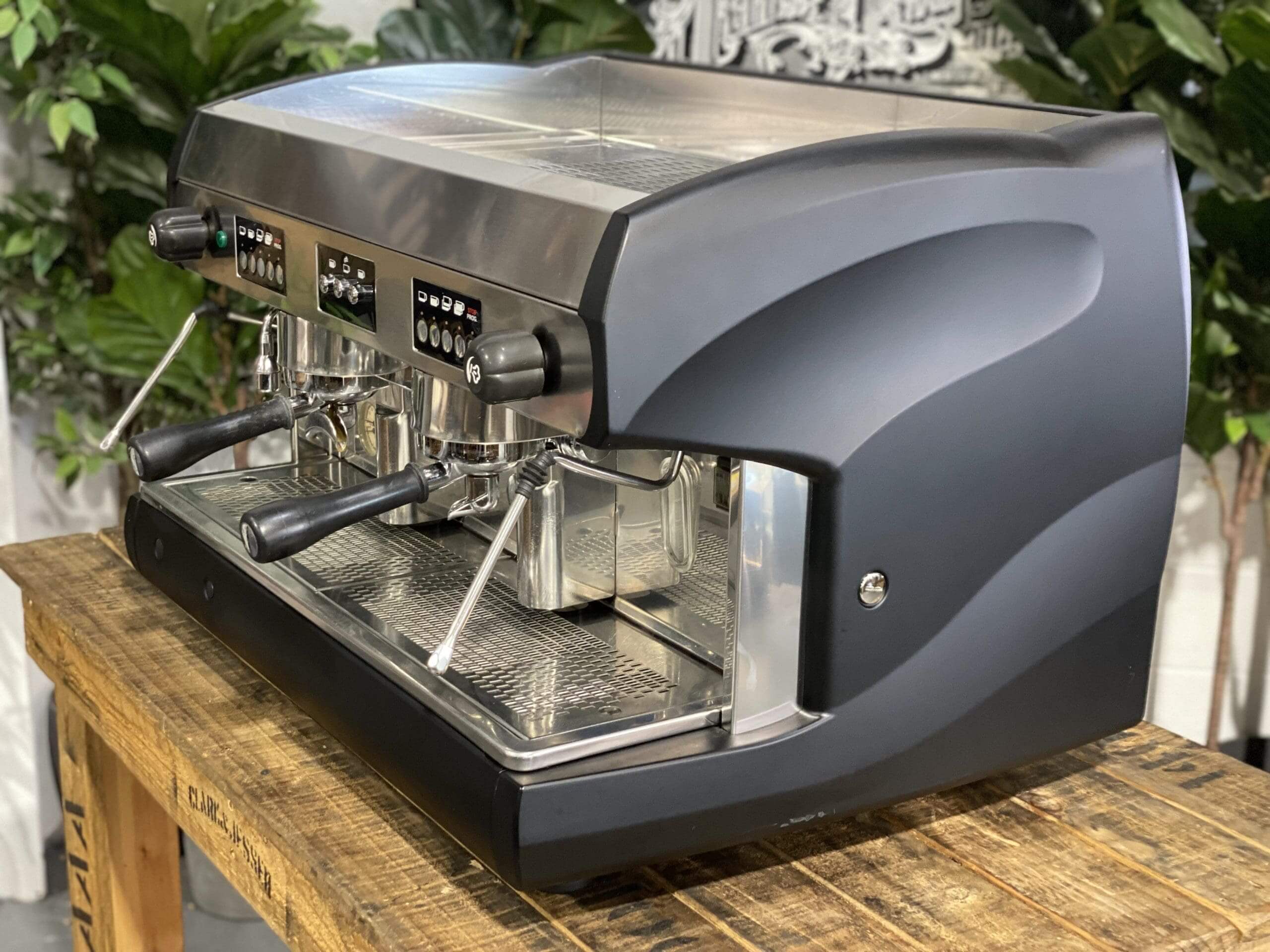 Wega Polaris 2 Group Matte Black Espresso Coffee Machine - Used