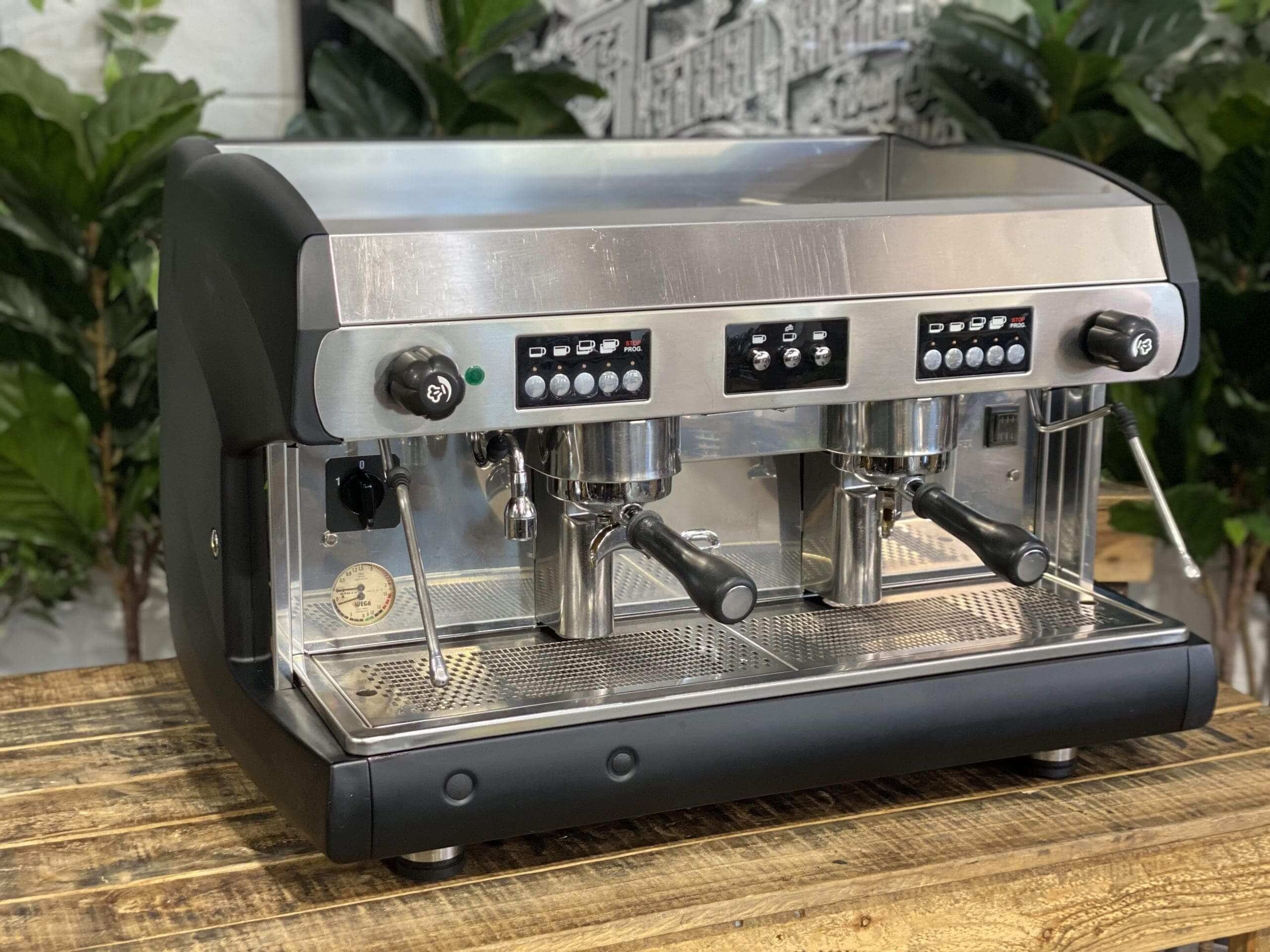 Wega Polaris 2 Group Matte Black Espresso Coffee Machine - Used