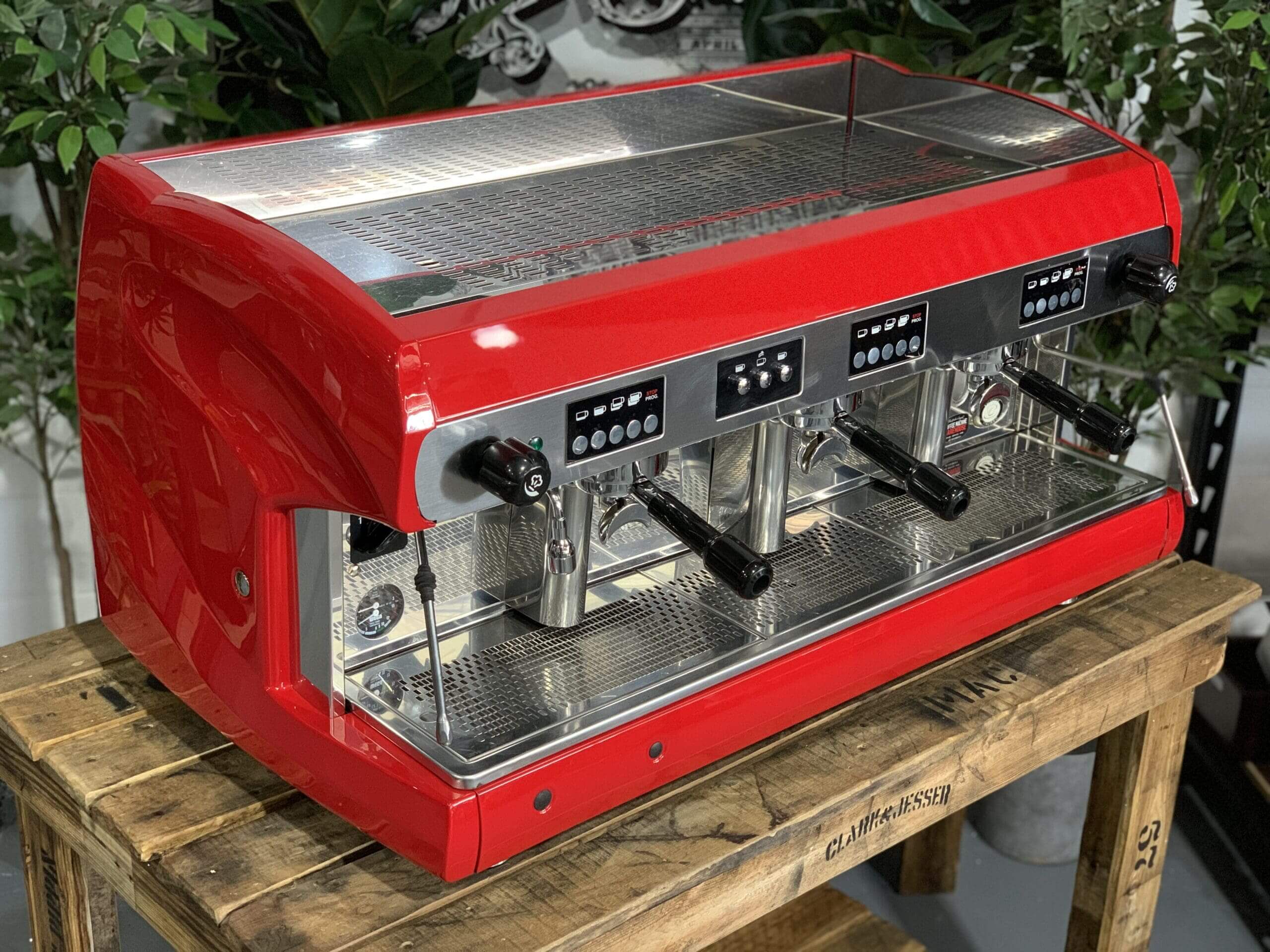 Wega Polaris 3 Group Coffee Machine High Cup Red - Used