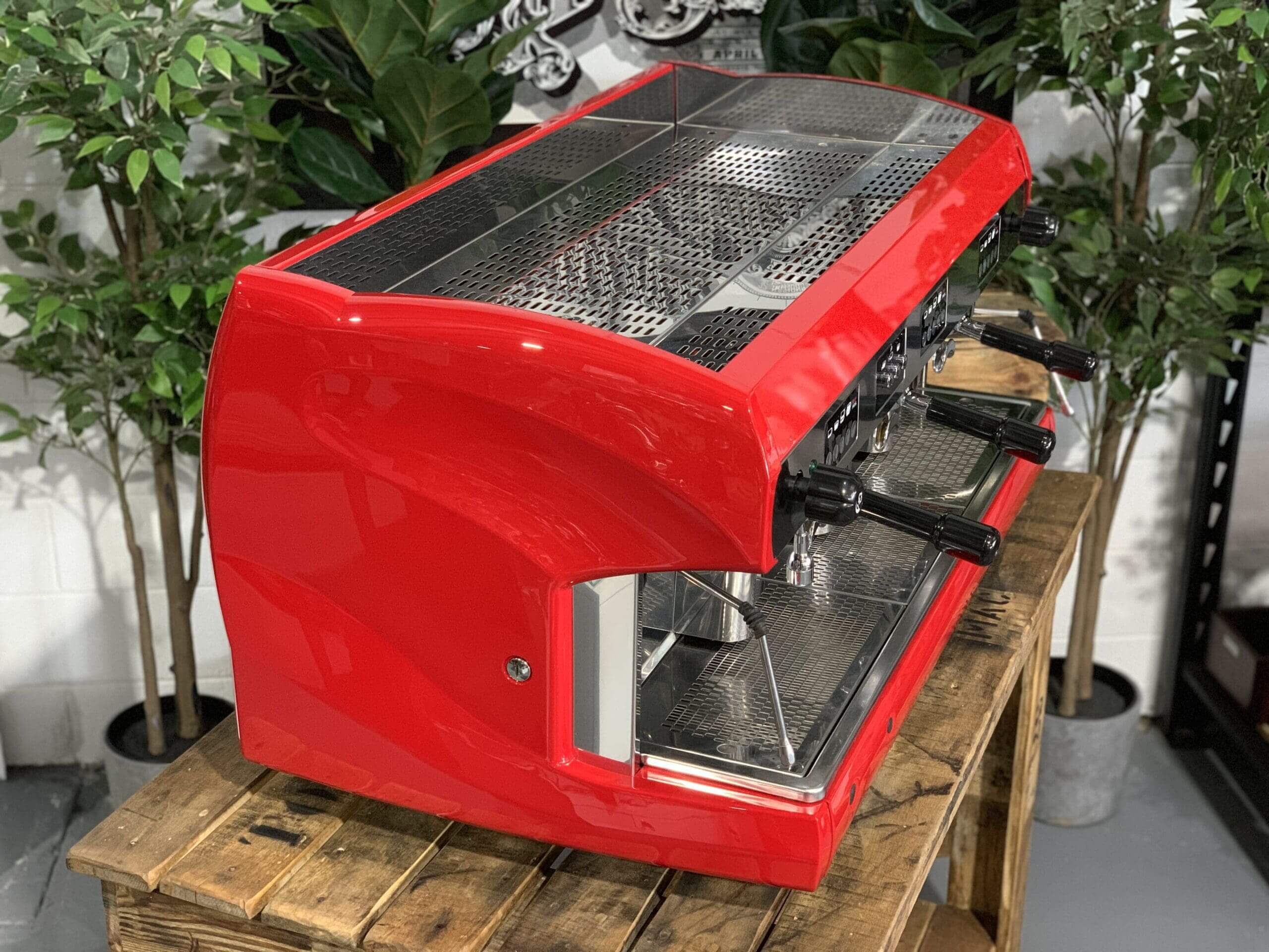 Wega Polaris 3 Group Coffee Machine High Cup Red - Used