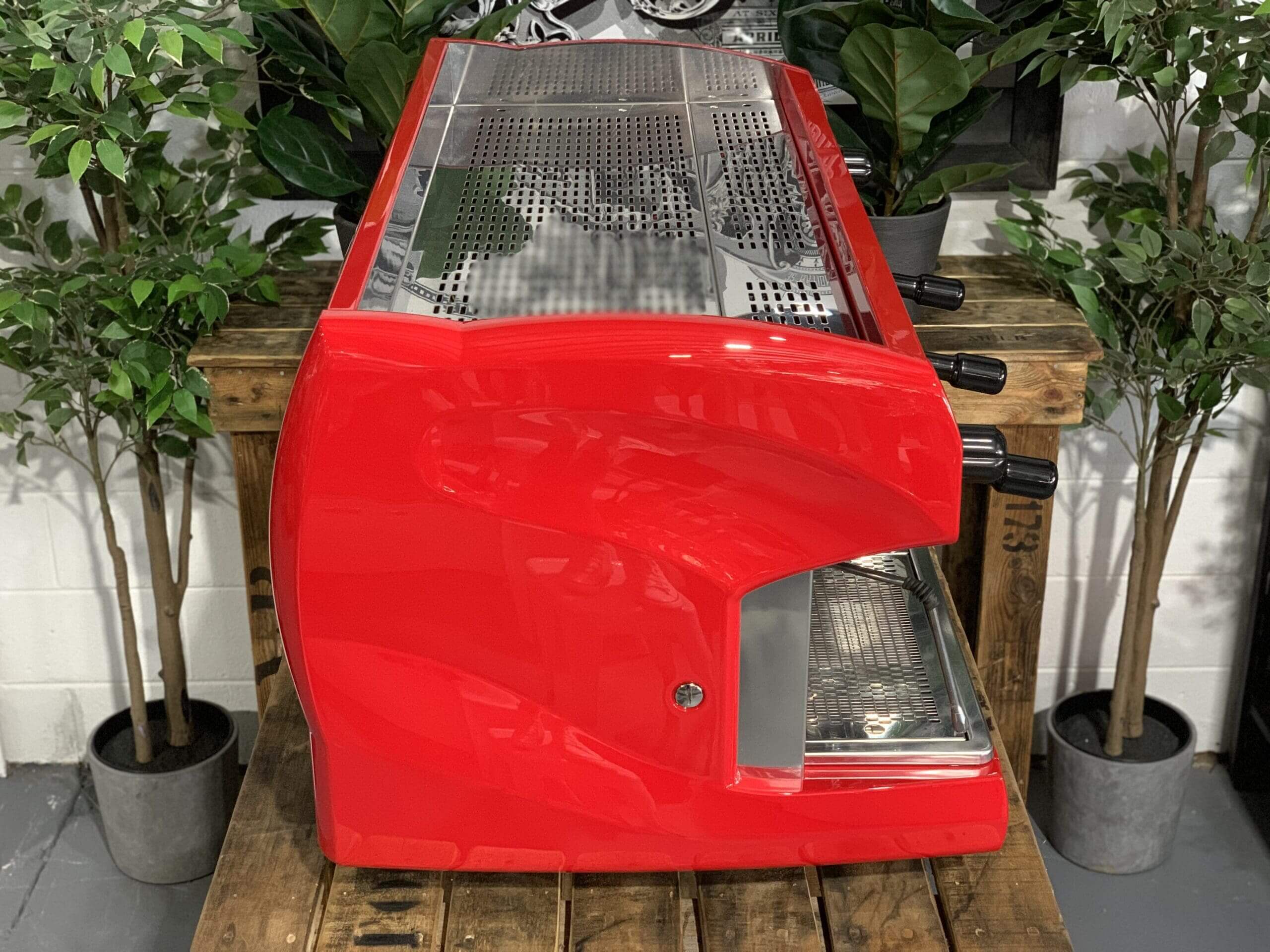 Wega Polaris 3 Group Coffee Machine High Cup Red - Used