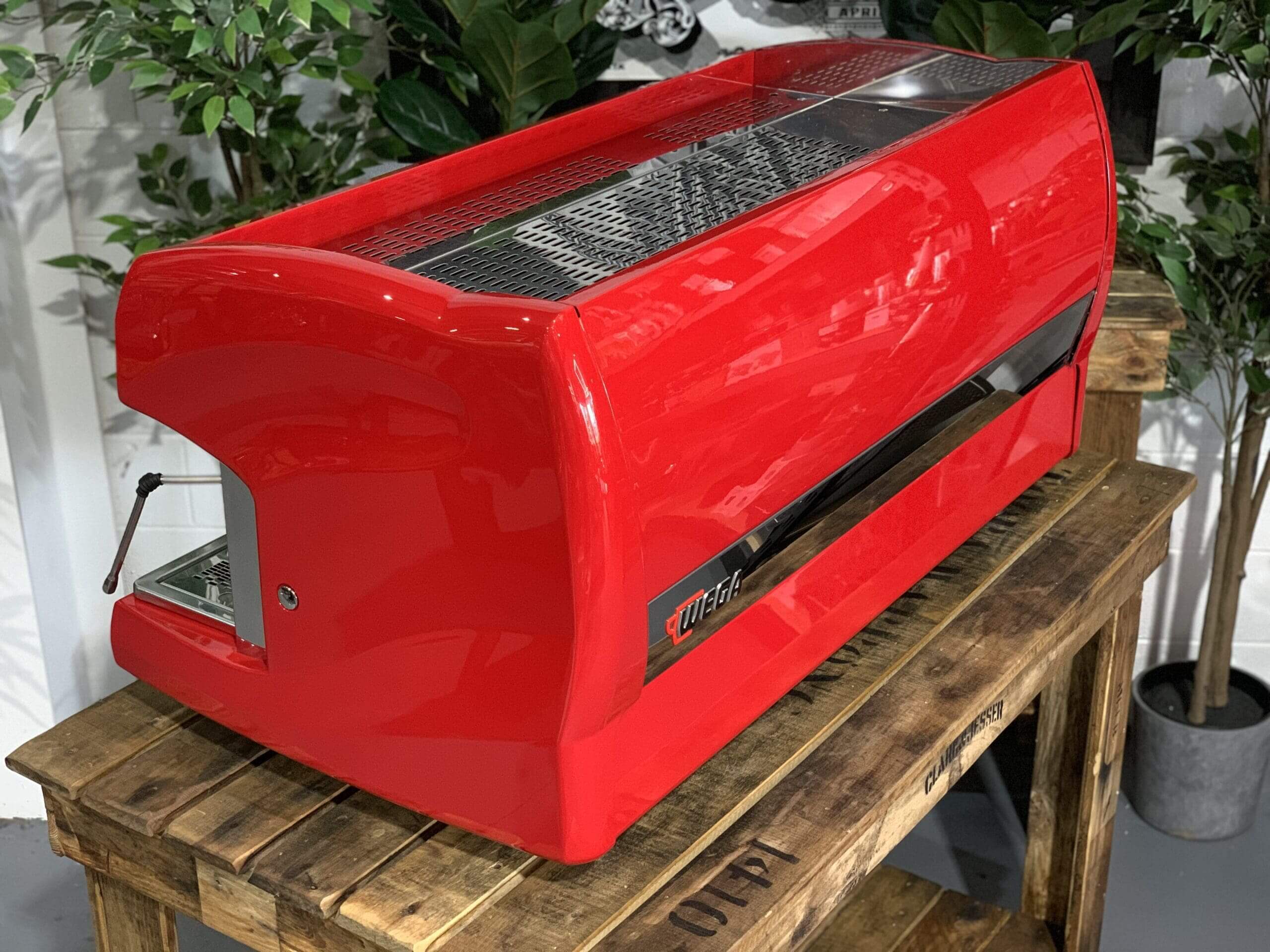 Wega Polaris 3 Group Coffee Machine High Cup Red - Used